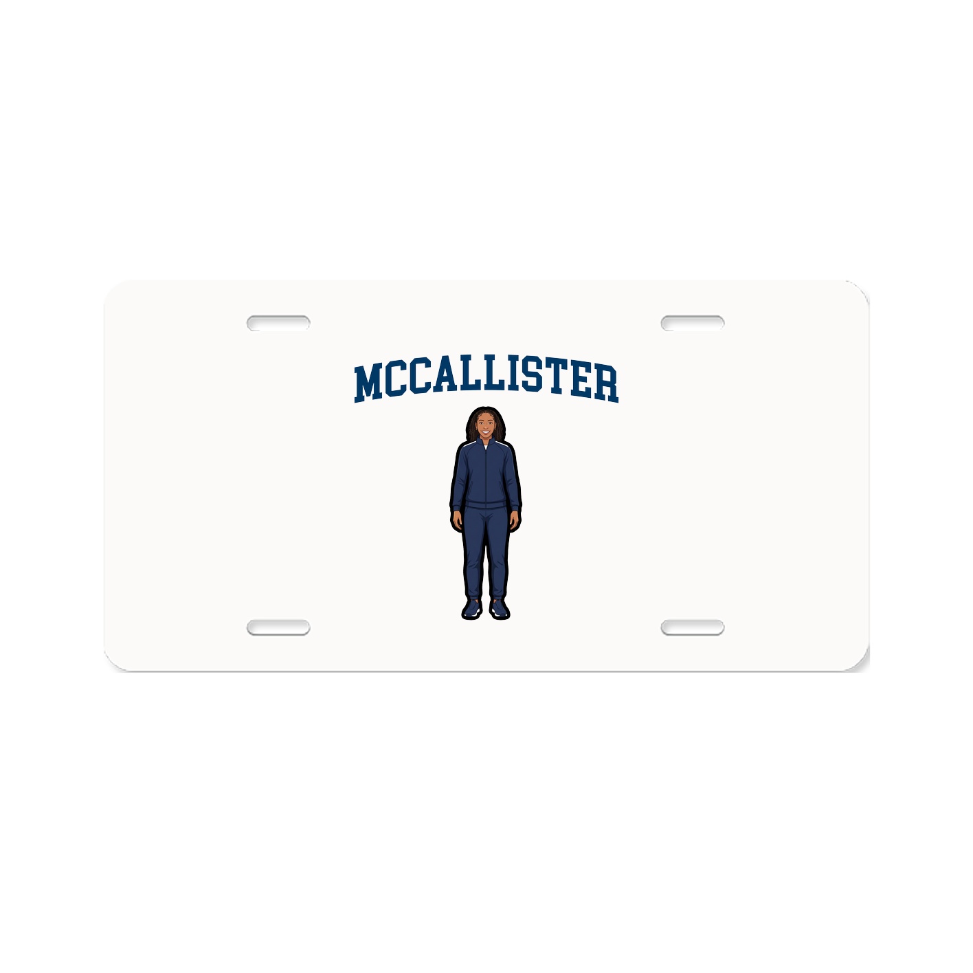 License Plate — Shirsey in Classic