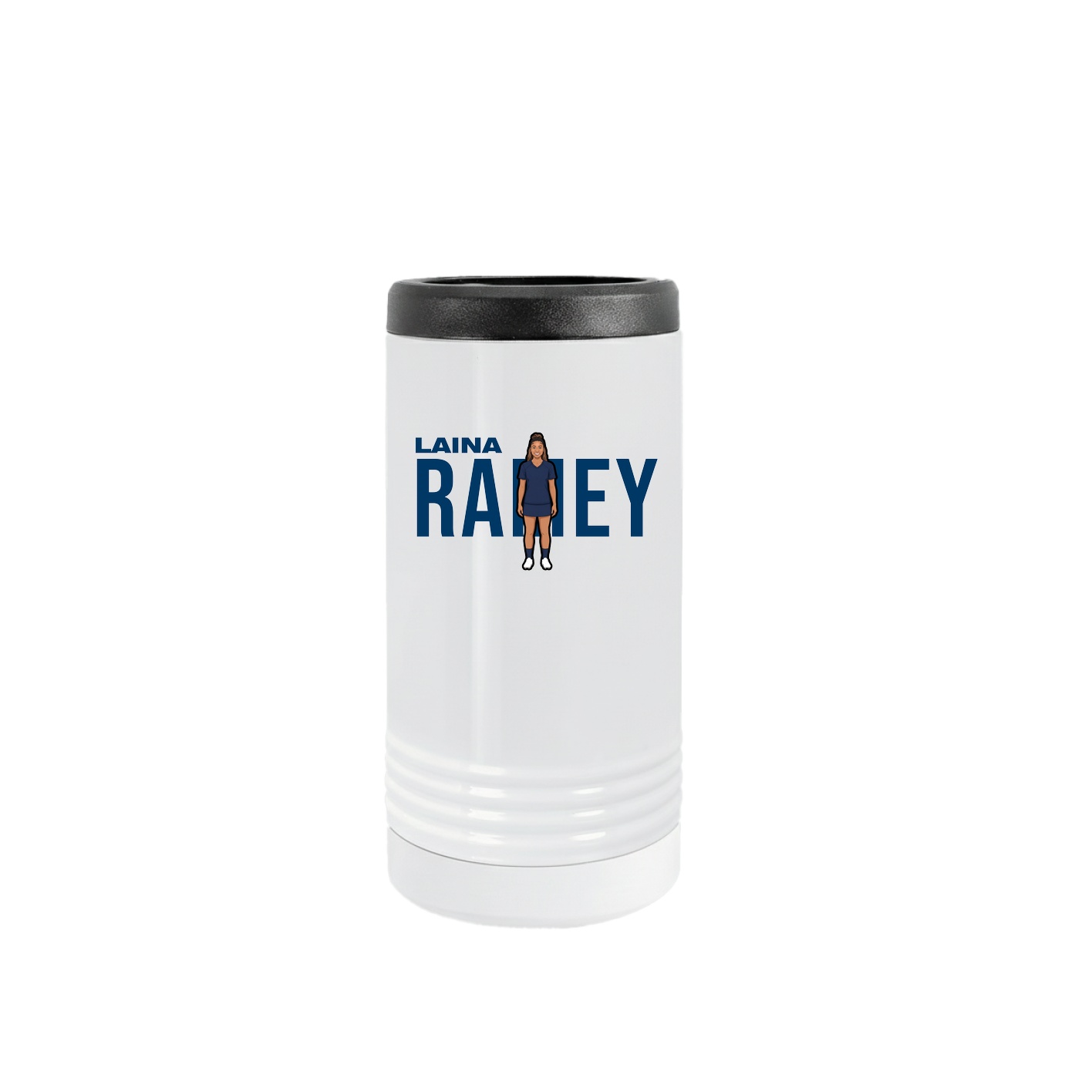Slim Beverage Holder — Player Name in White
