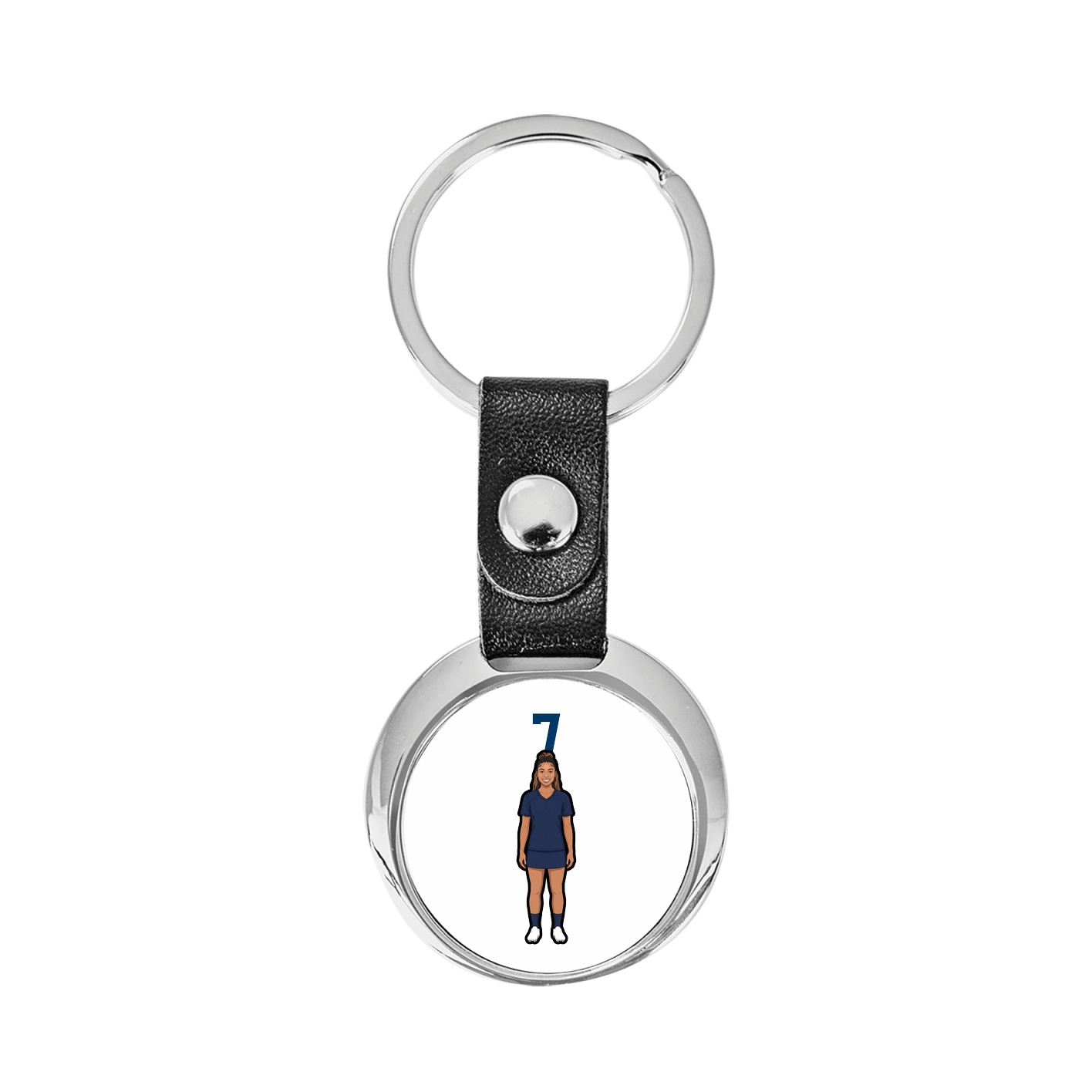 Key Chain — Number Top in Classic
