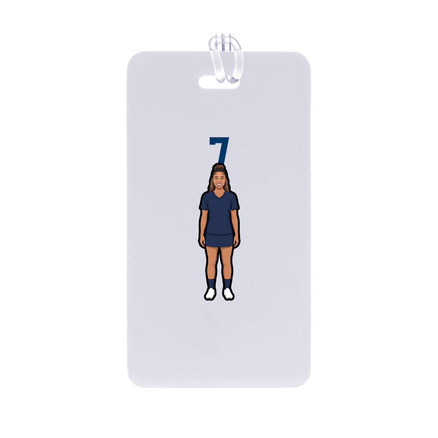 Bag Tag — Number Top in Classic