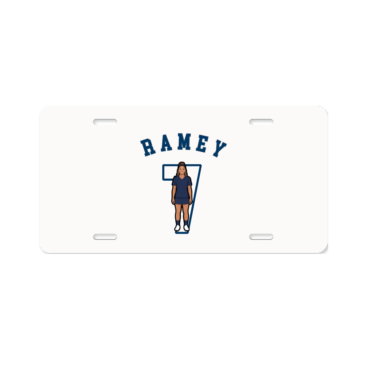License Plate — Shirsey Arch in Classic