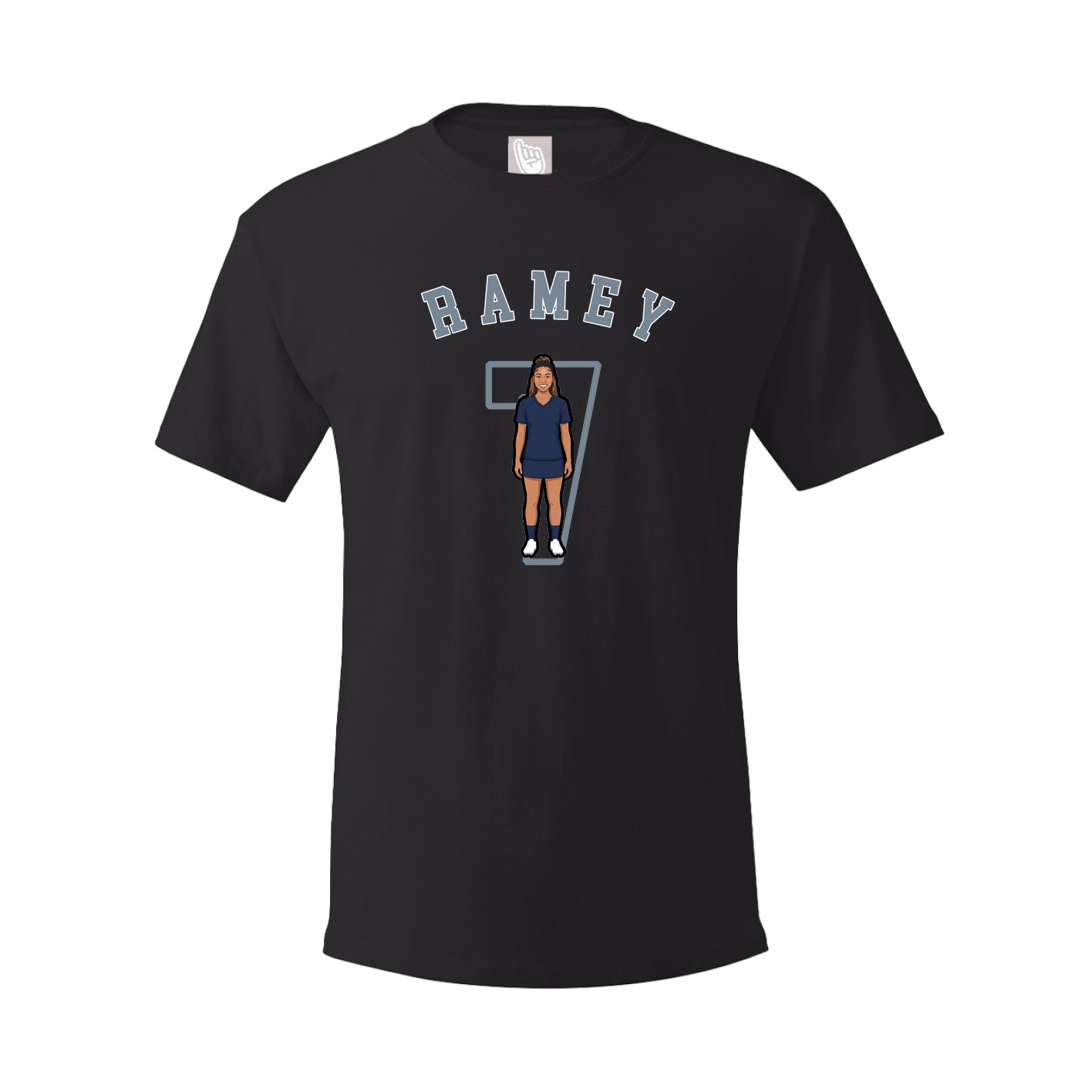 Youth Tee — Shirsey Arch in Black