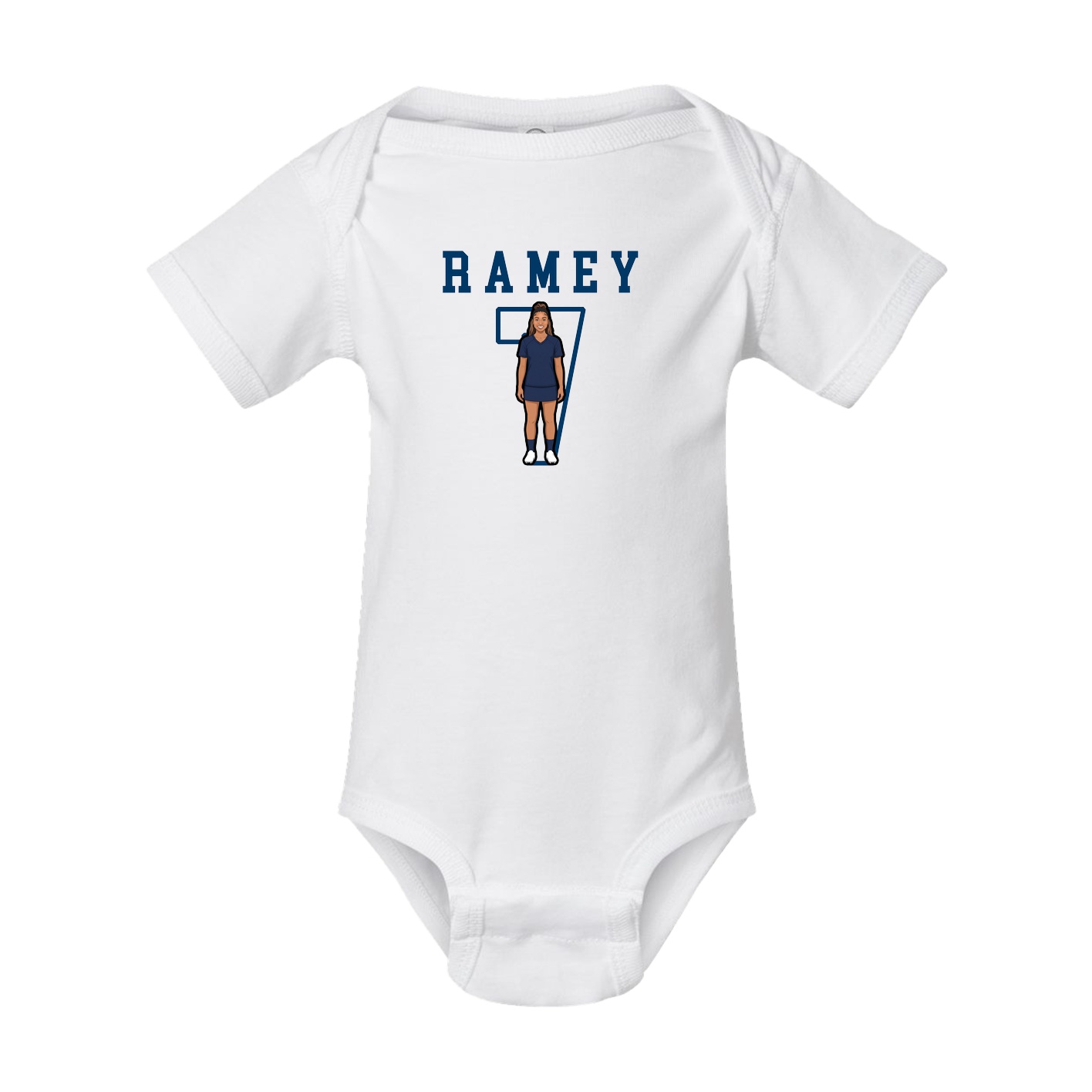 Baby Onesie — Shirsey in White