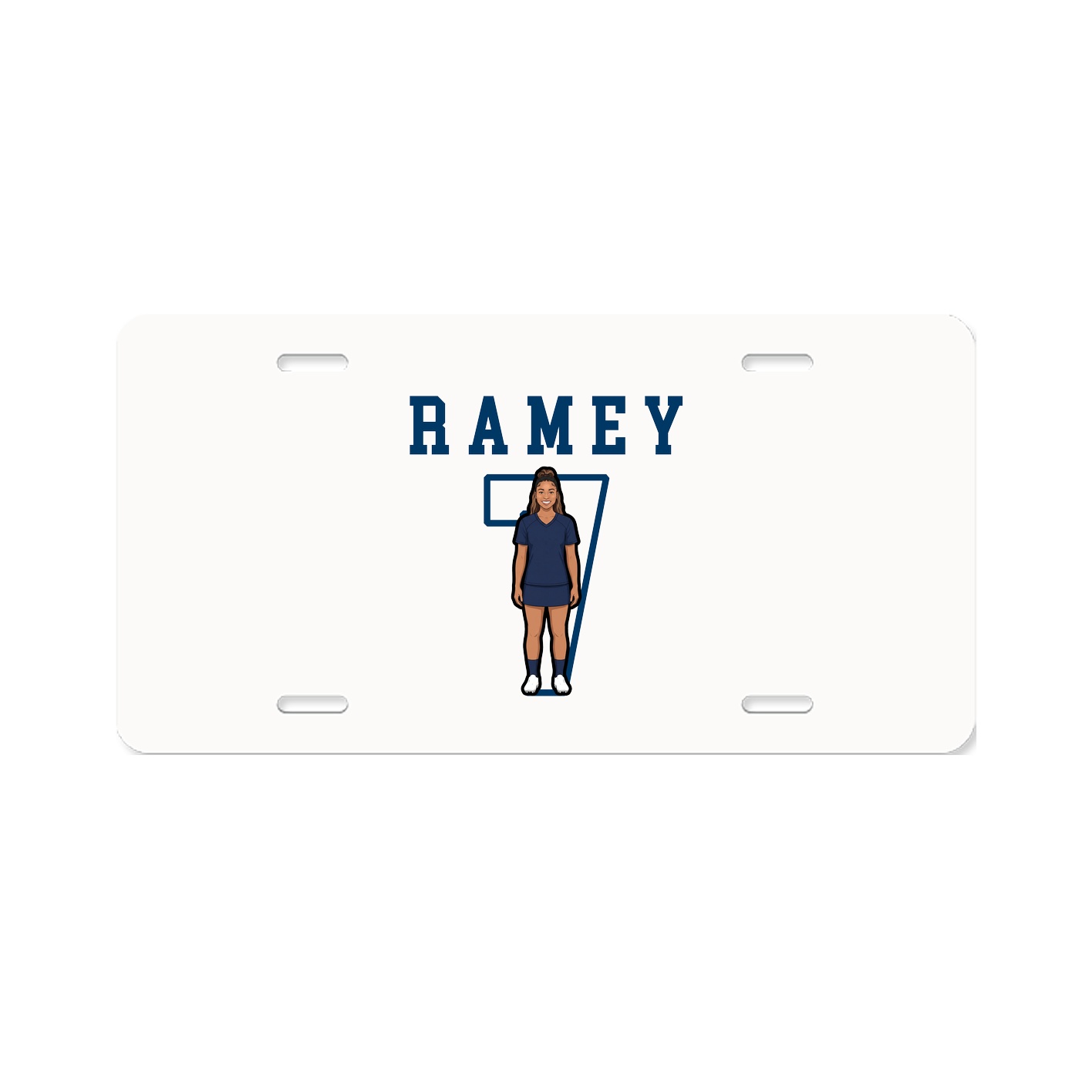 License Plate — Shirsey in Classic