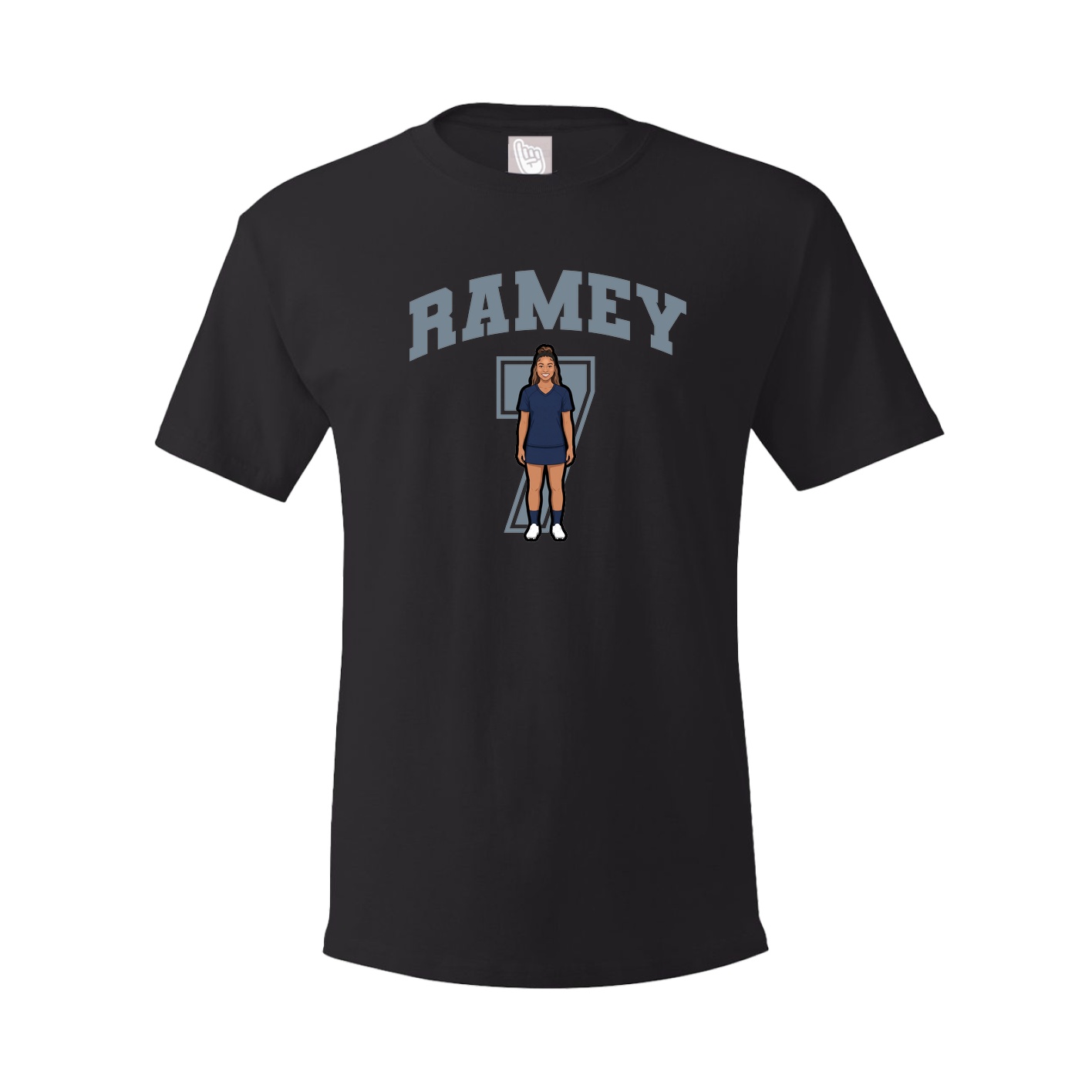 Tee — Number in Black
