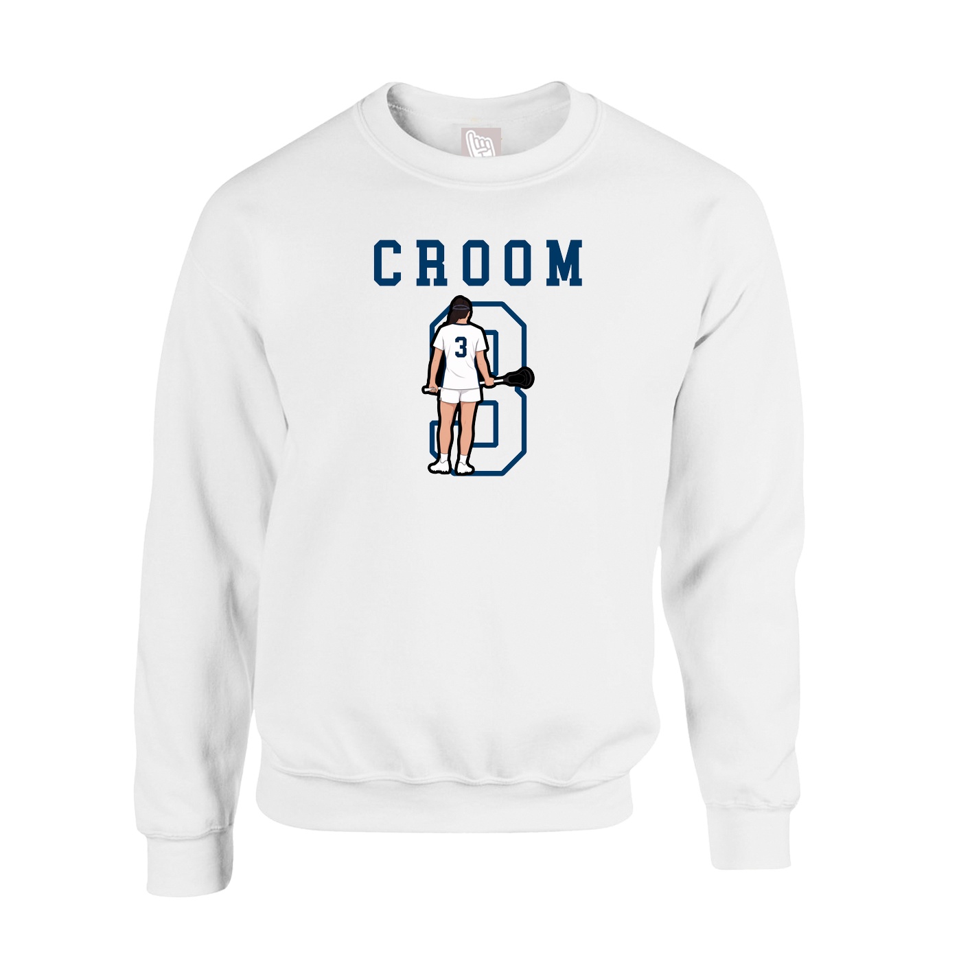 Fleece Crew — Shirsey in White