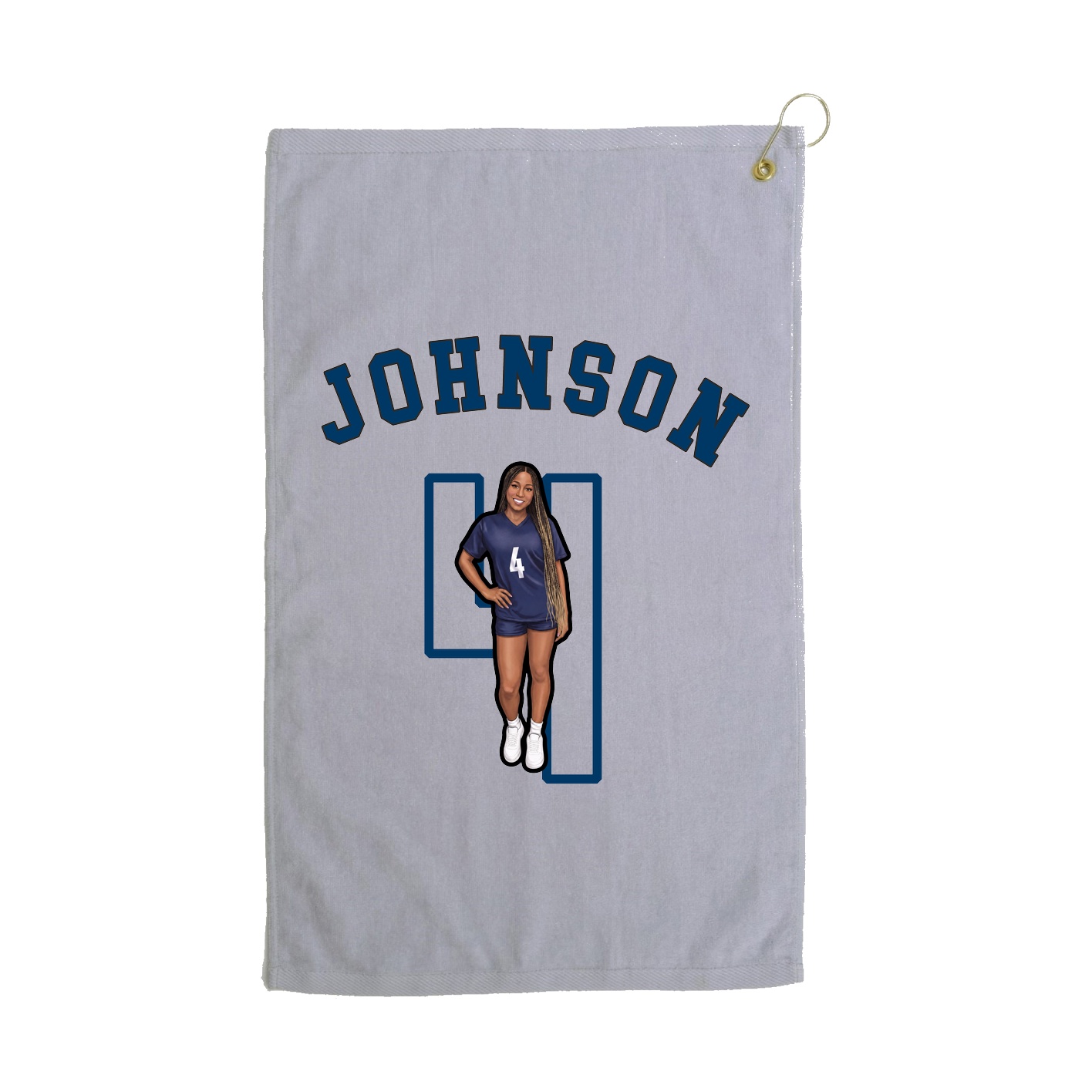 Golf Towel — Shirsey Arch in Grey