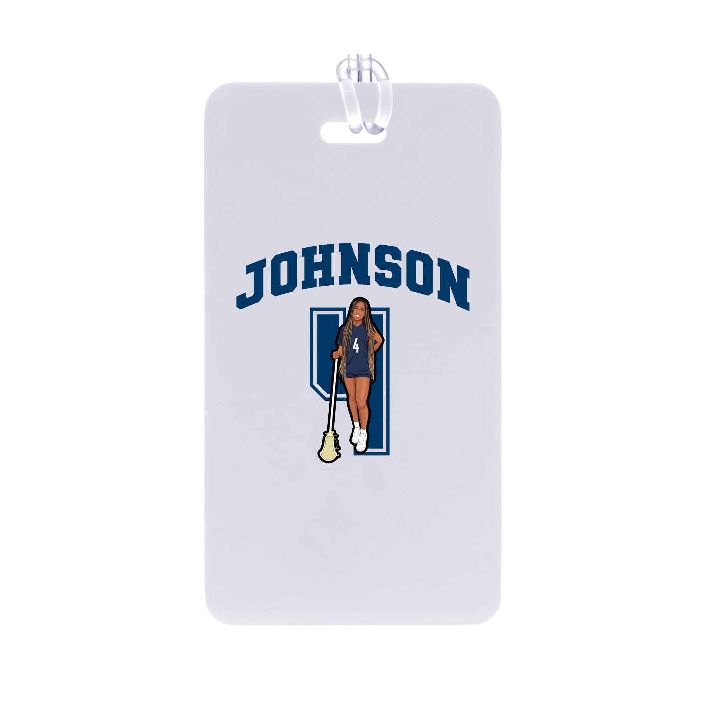Bag Tag — Number in Classic