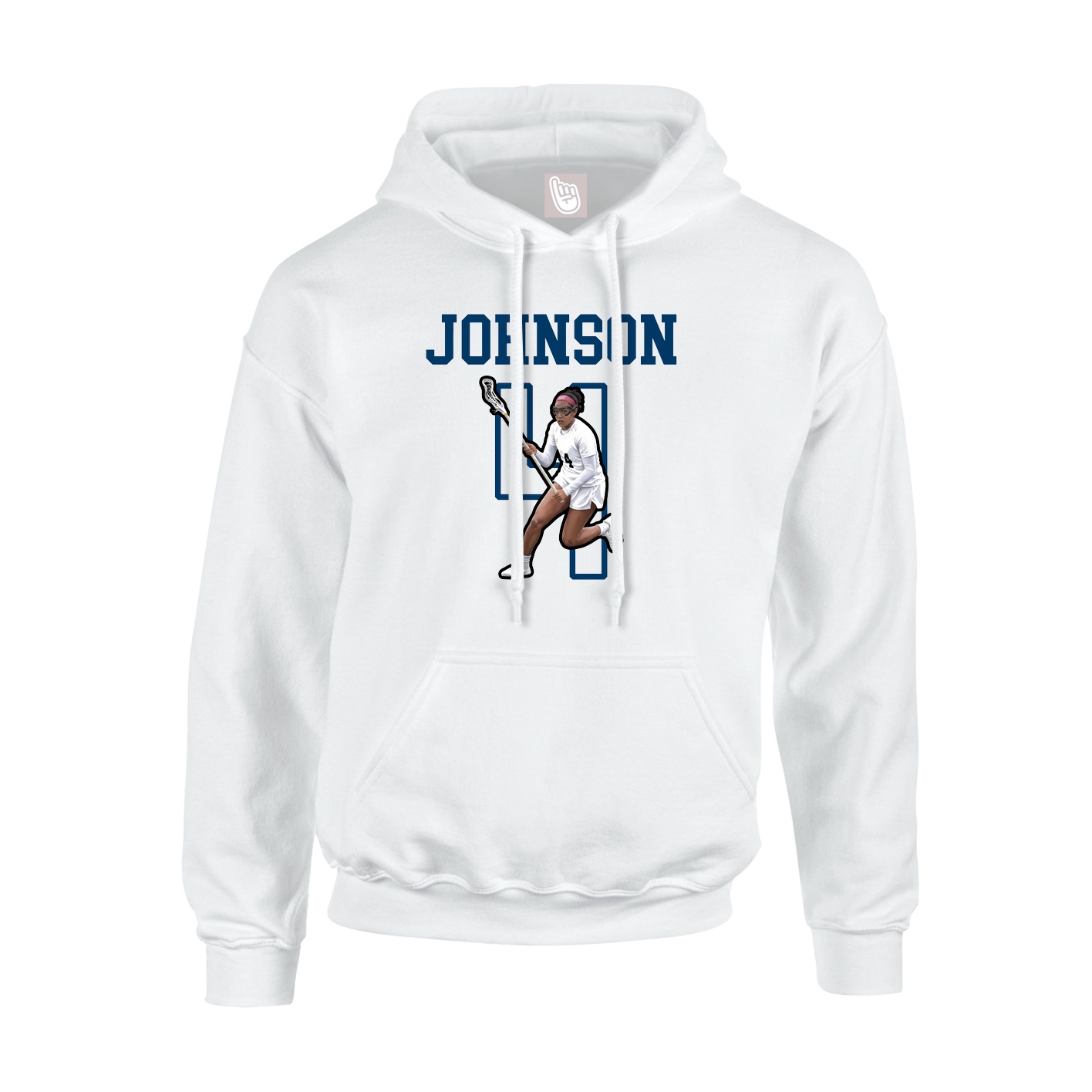 Hoodie — Shirsey in White