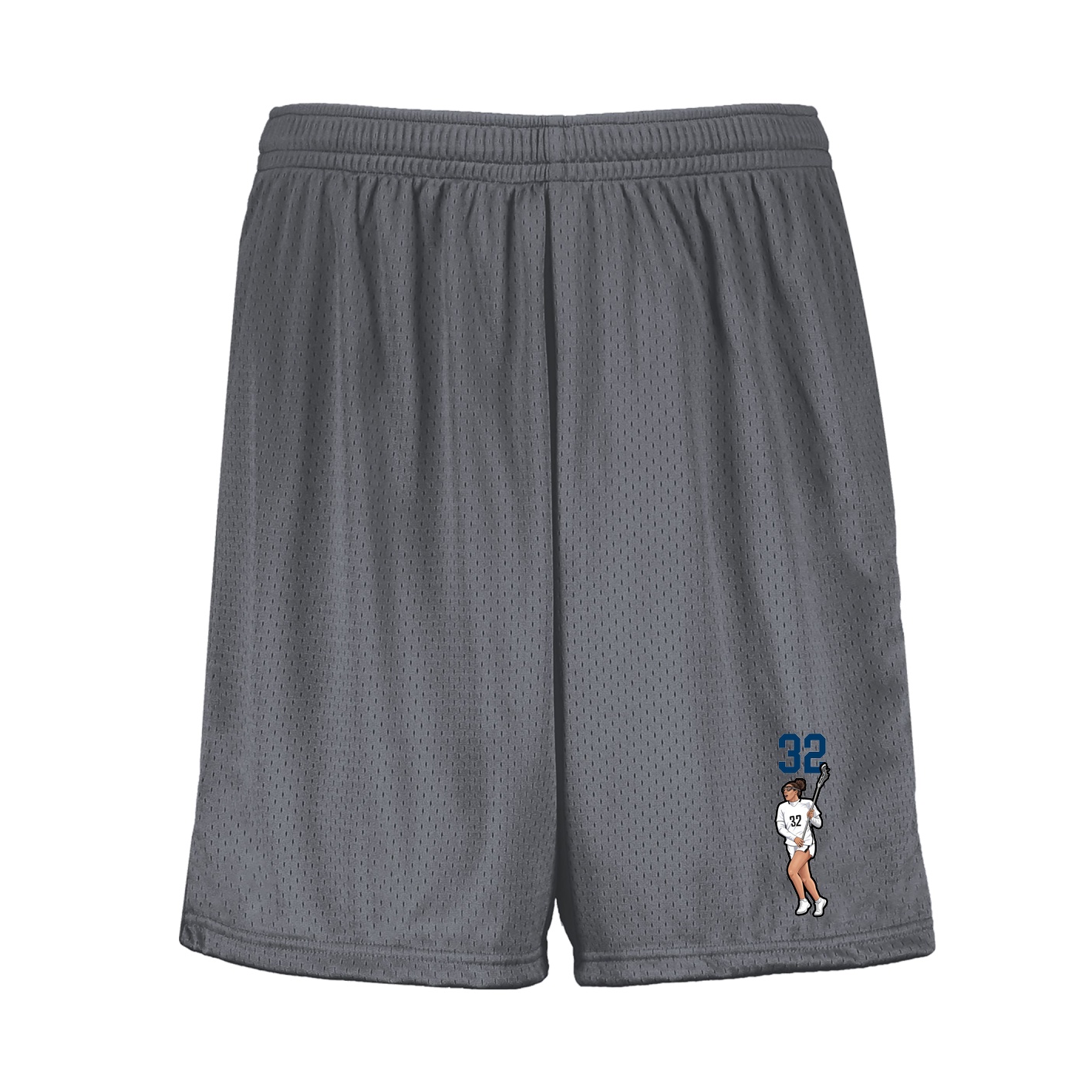 Shorts — Number Top in Grey