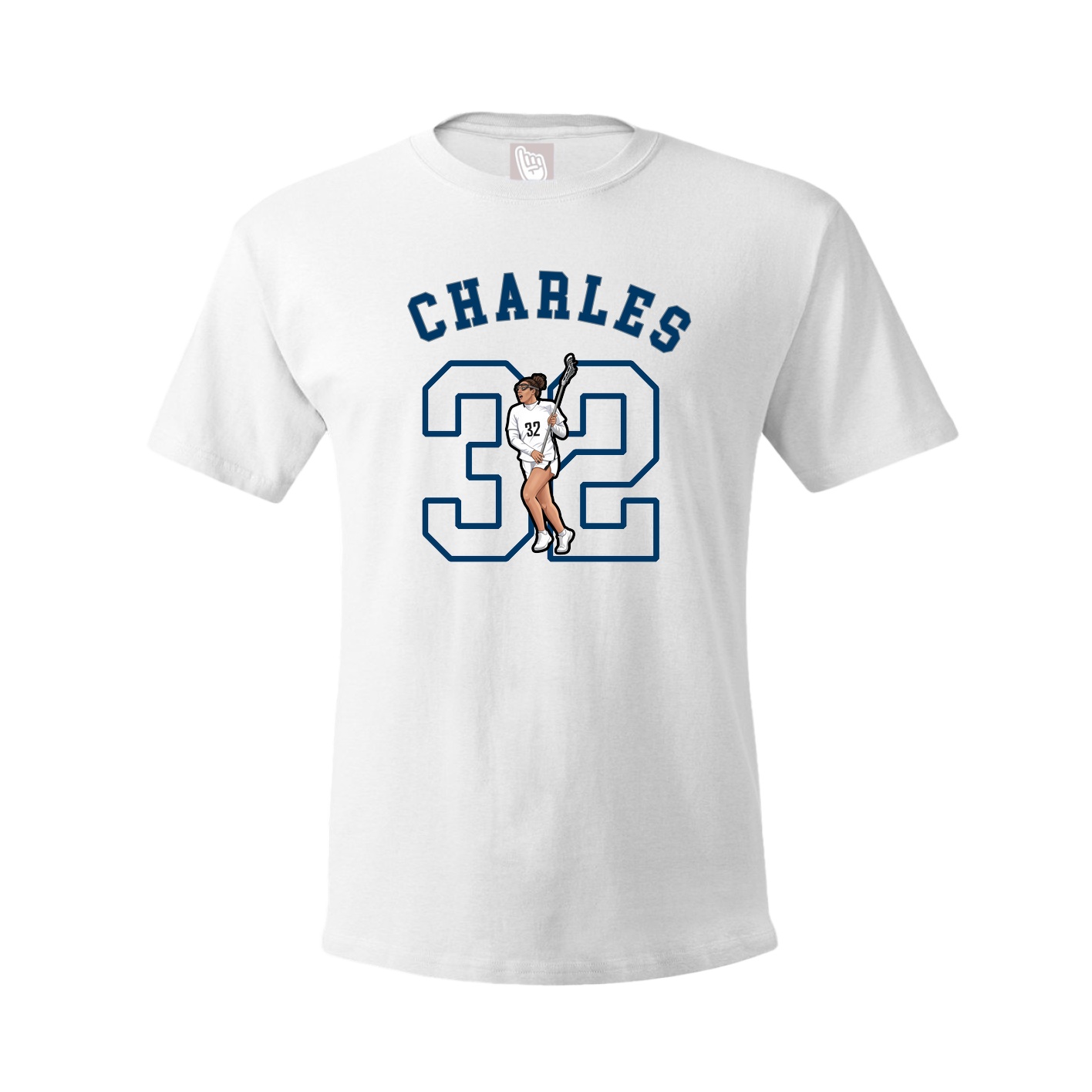 Youth Tee — Shirsey Arch in White