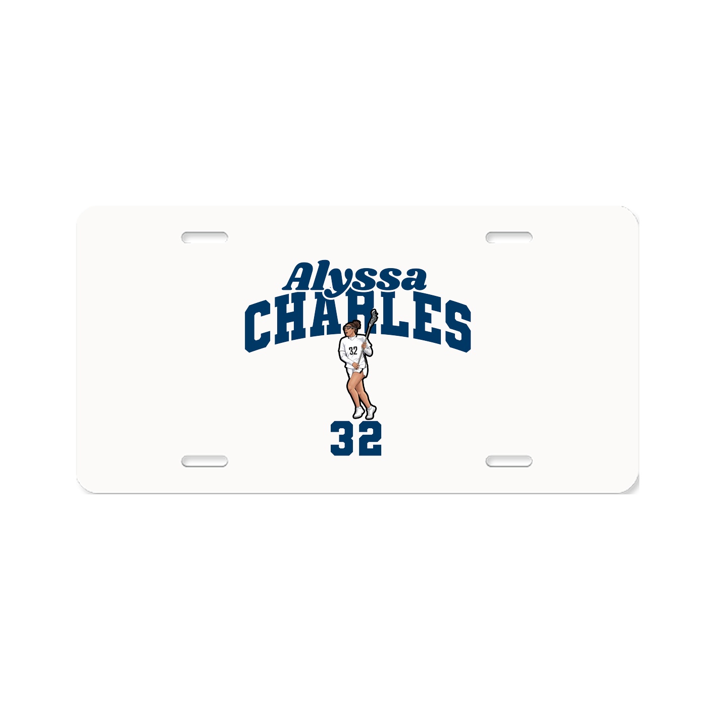 License Plate — Signature Arch in Classic