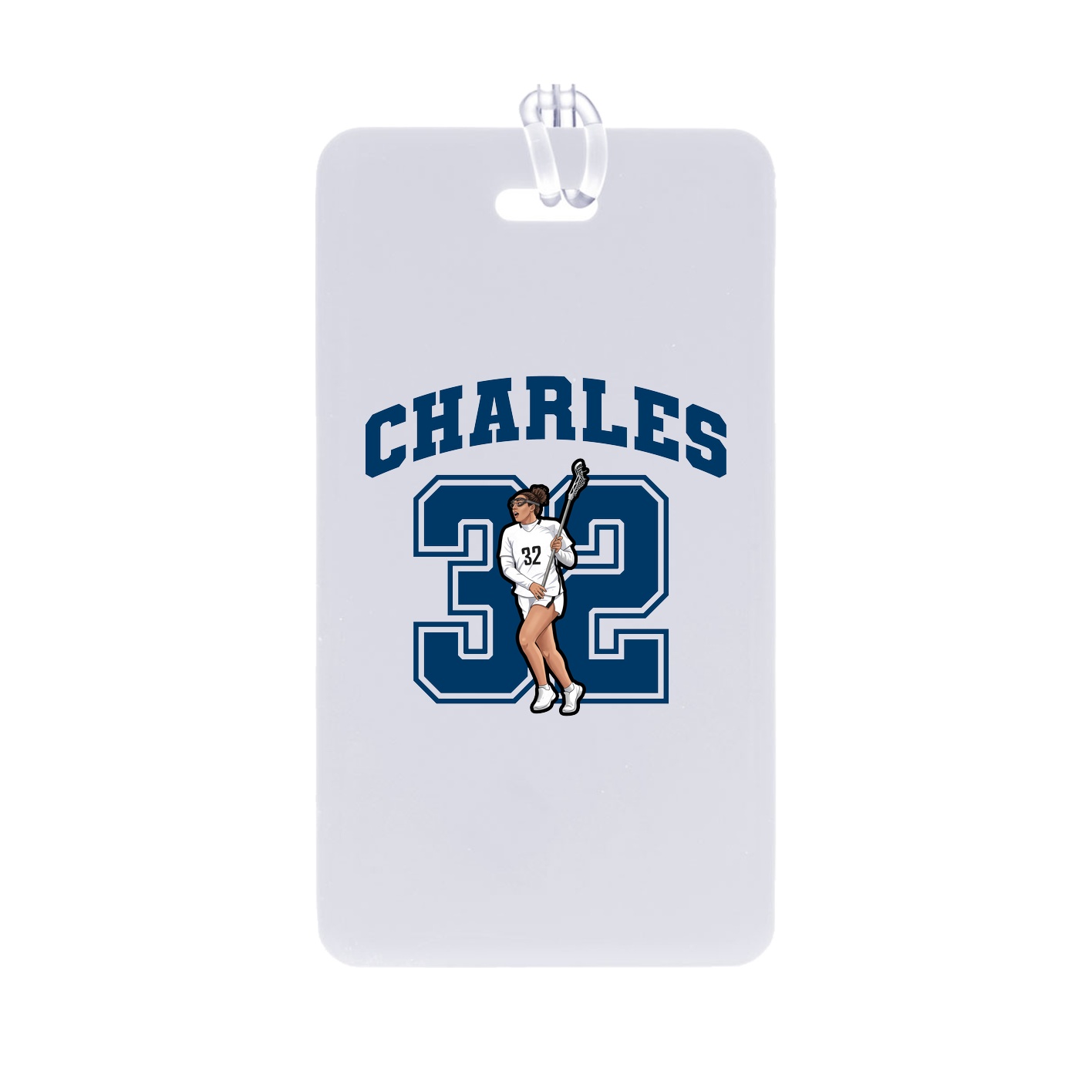 Bag Tag — Number in Classic