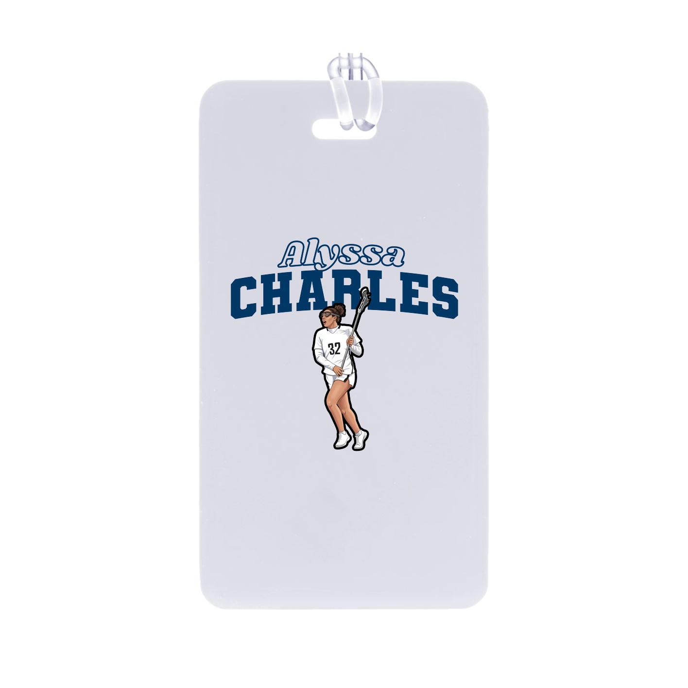 Bag Tag — Name Arch in Classic