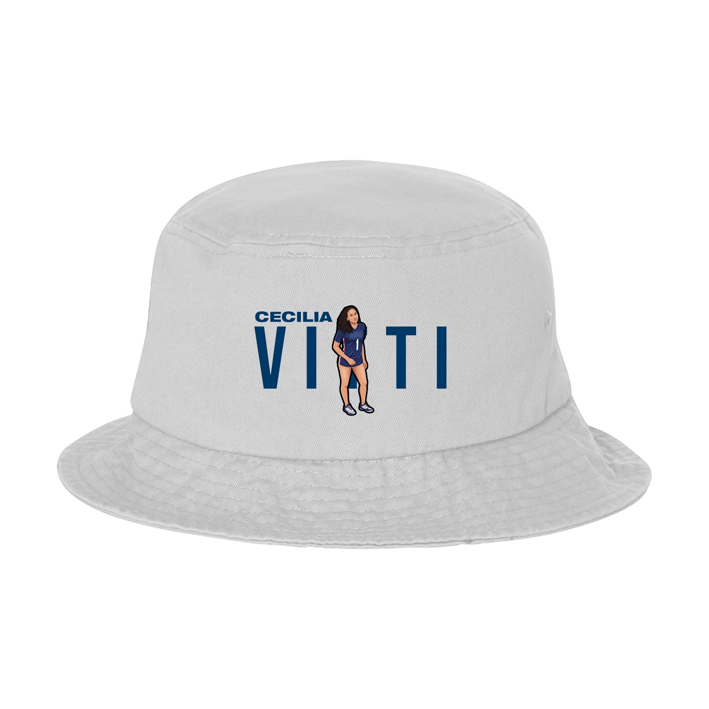 Bucket Cap — Player Name in White