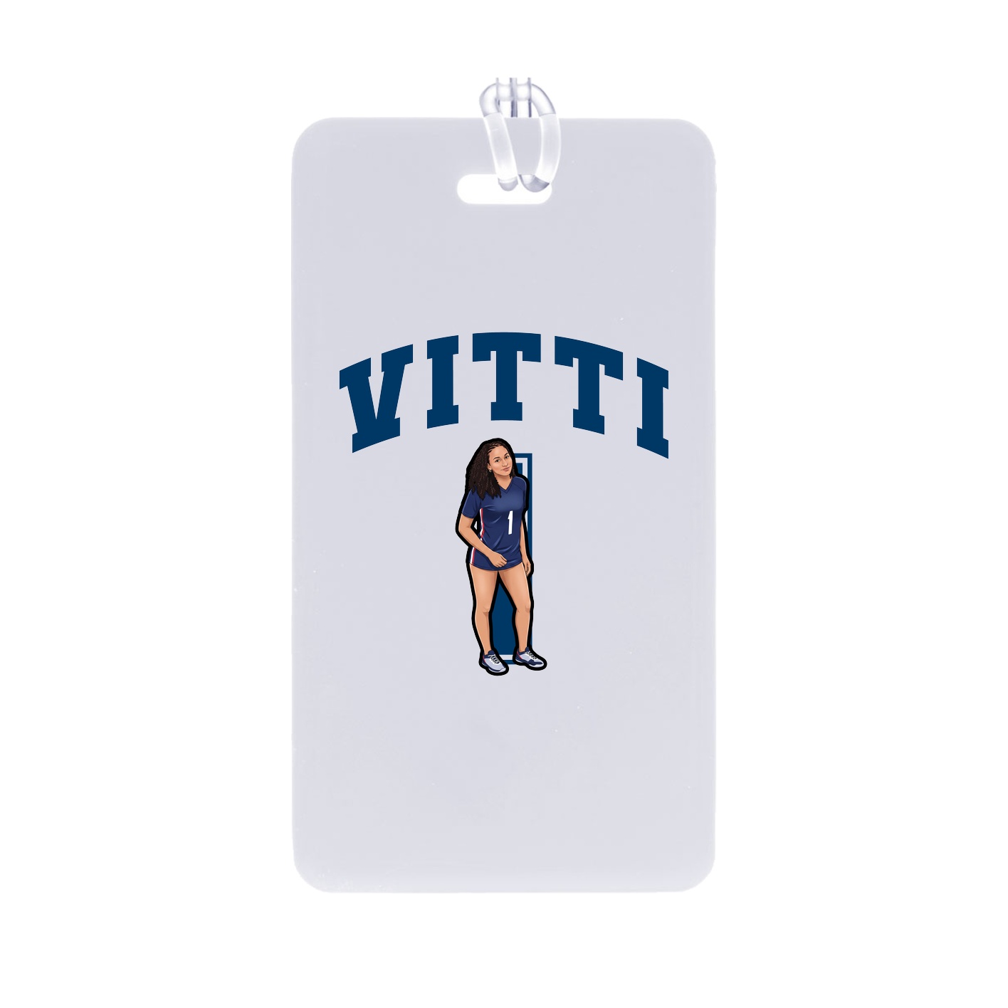 Bag Tag — Number in Classic