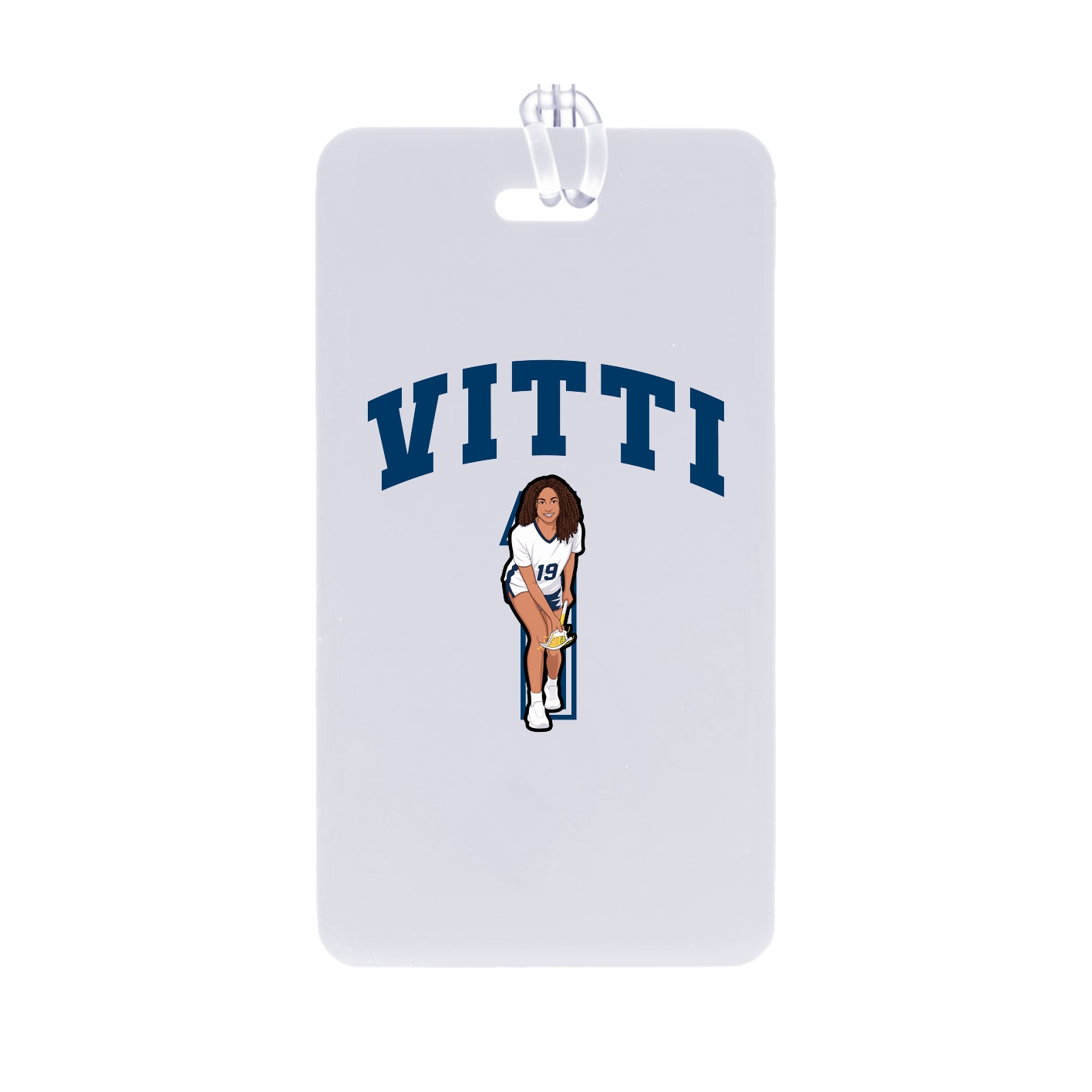 Bag Tag — Number in Classic