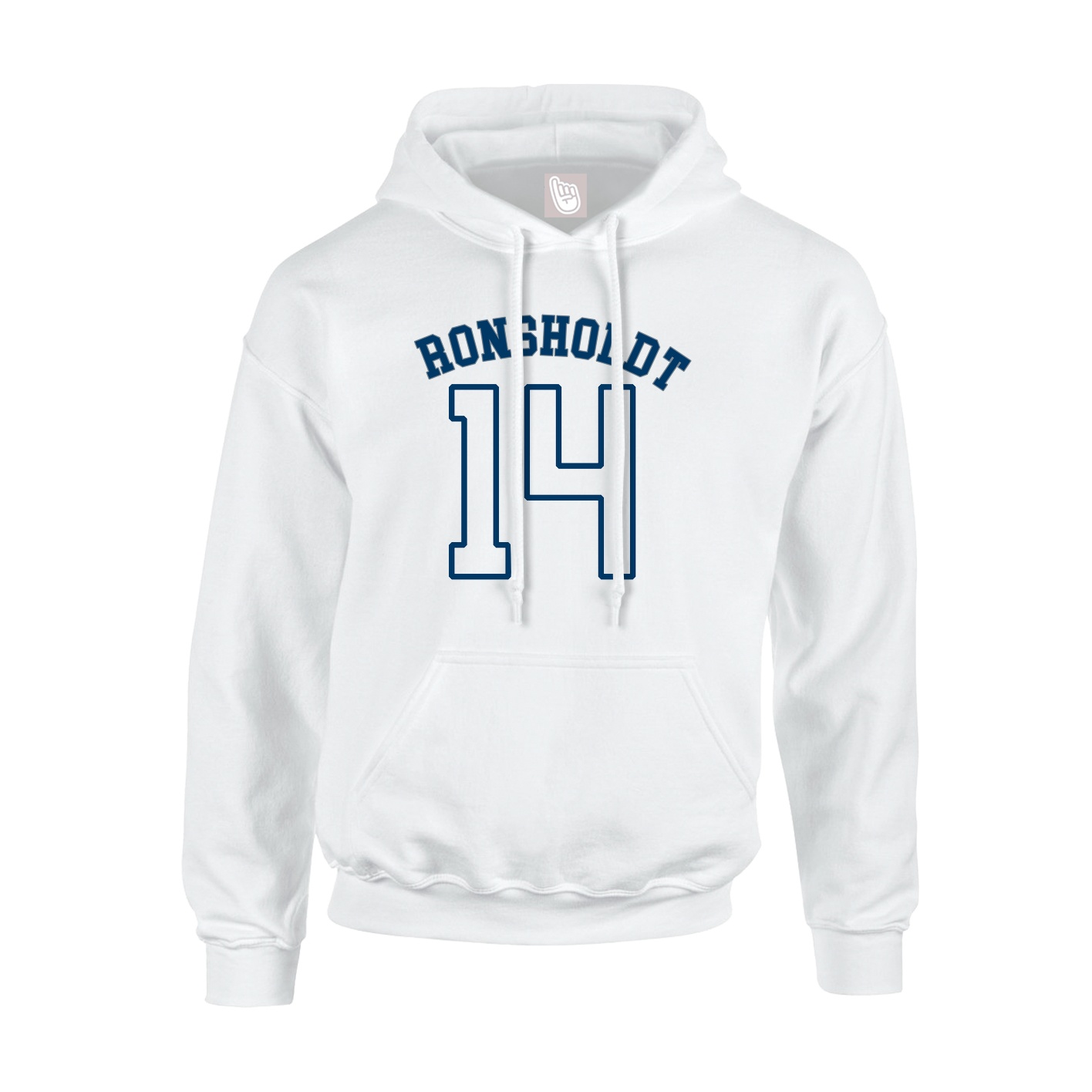 Hoodie — Shirsey Arch in White