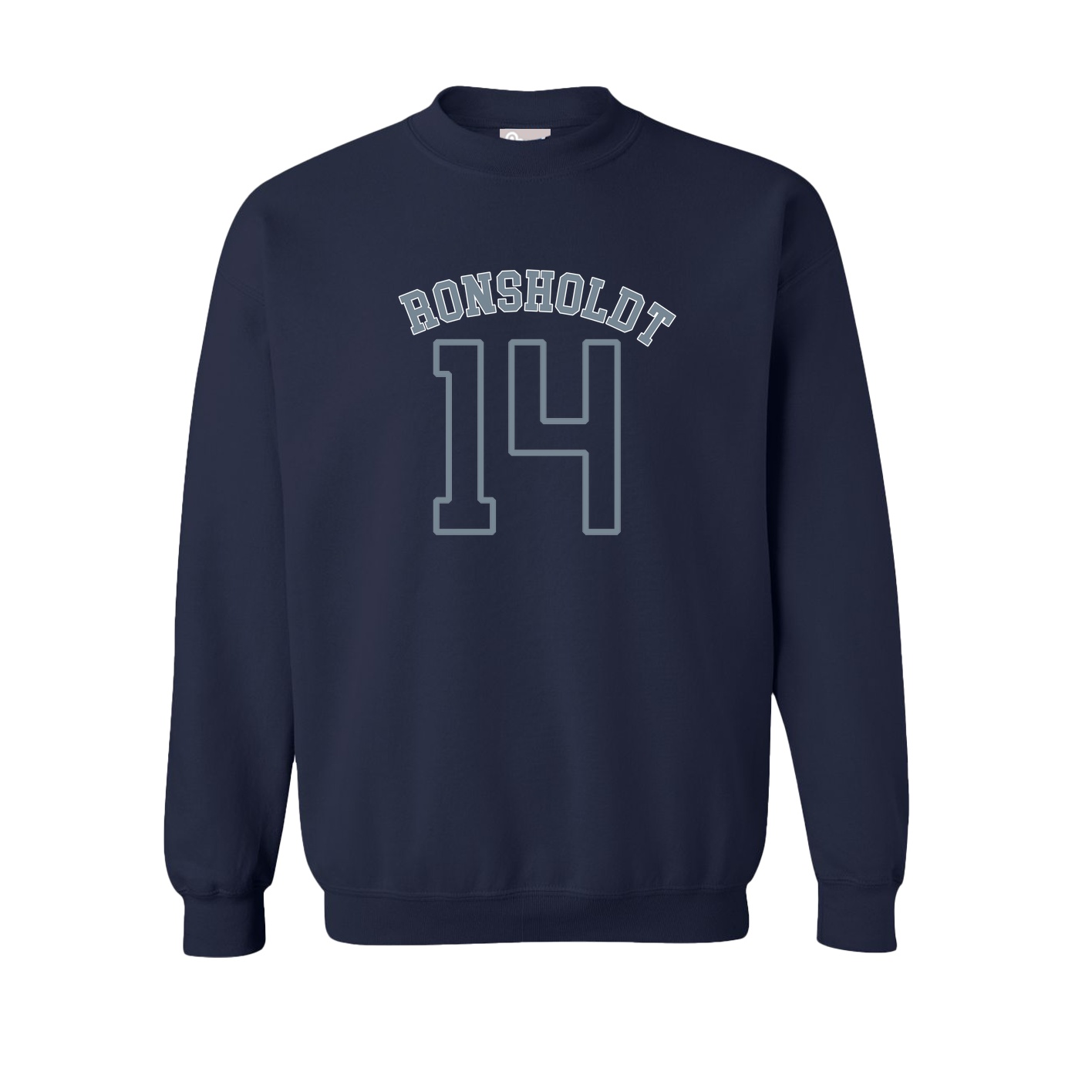 Fleece Crew — Shirsey Arch in Navy