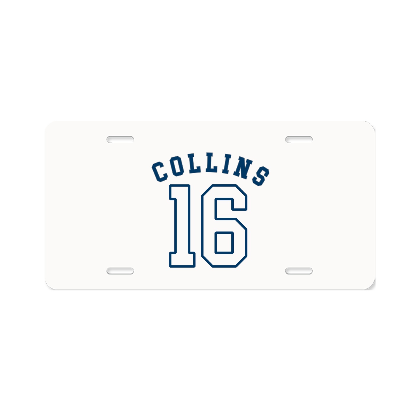 License Plate — Shirsey Arch in Classic