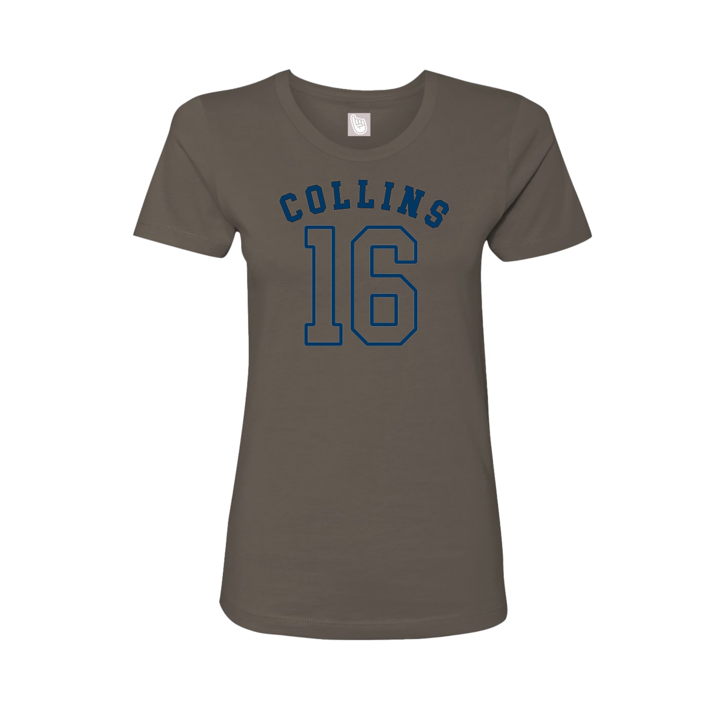 Fitted Women's Tee — Shirsey Arch in Grey