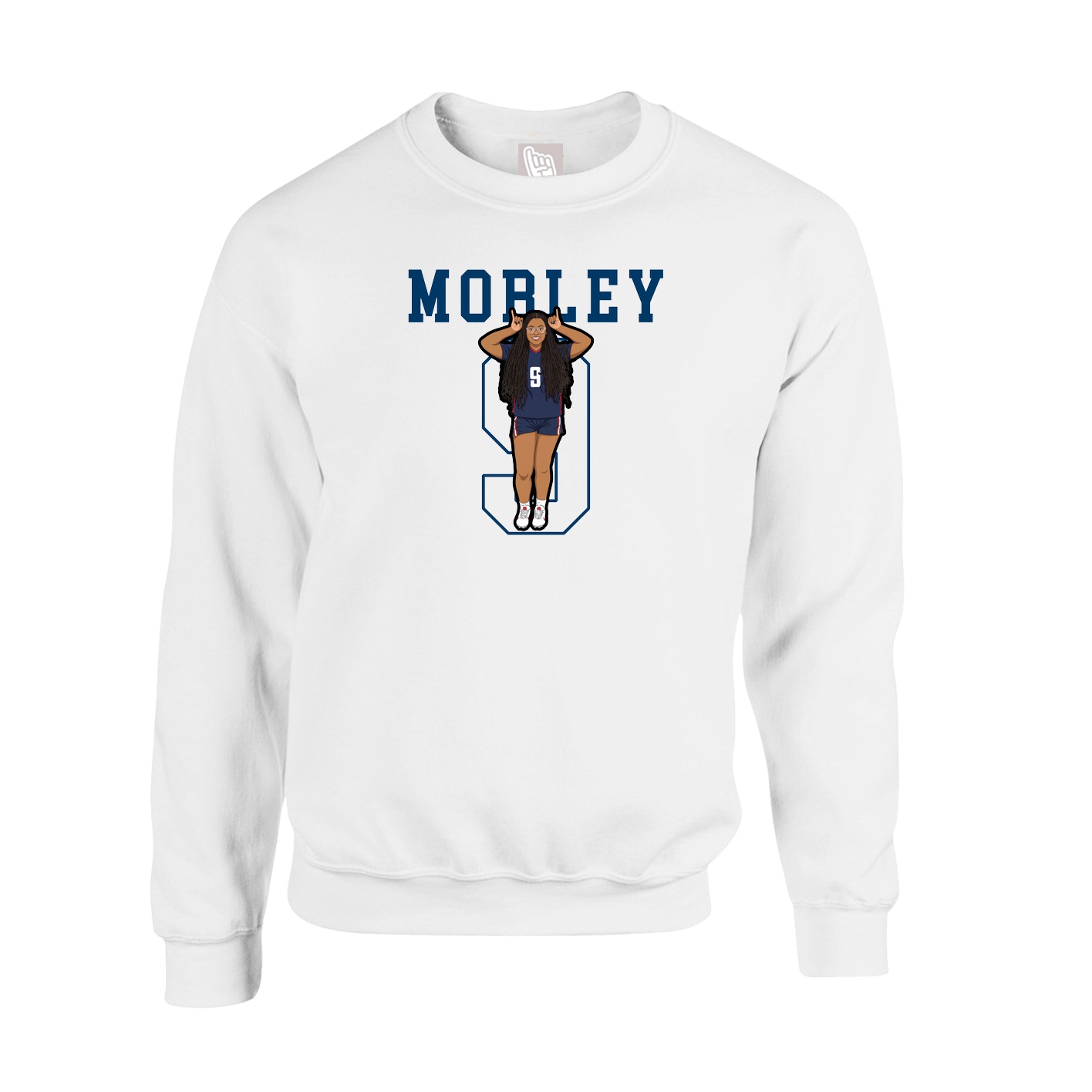 Fleece Crew — Shirsey in White