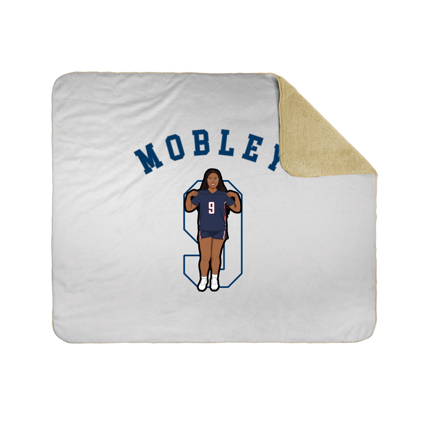 Throw Blanket — Shirsey Arch in White