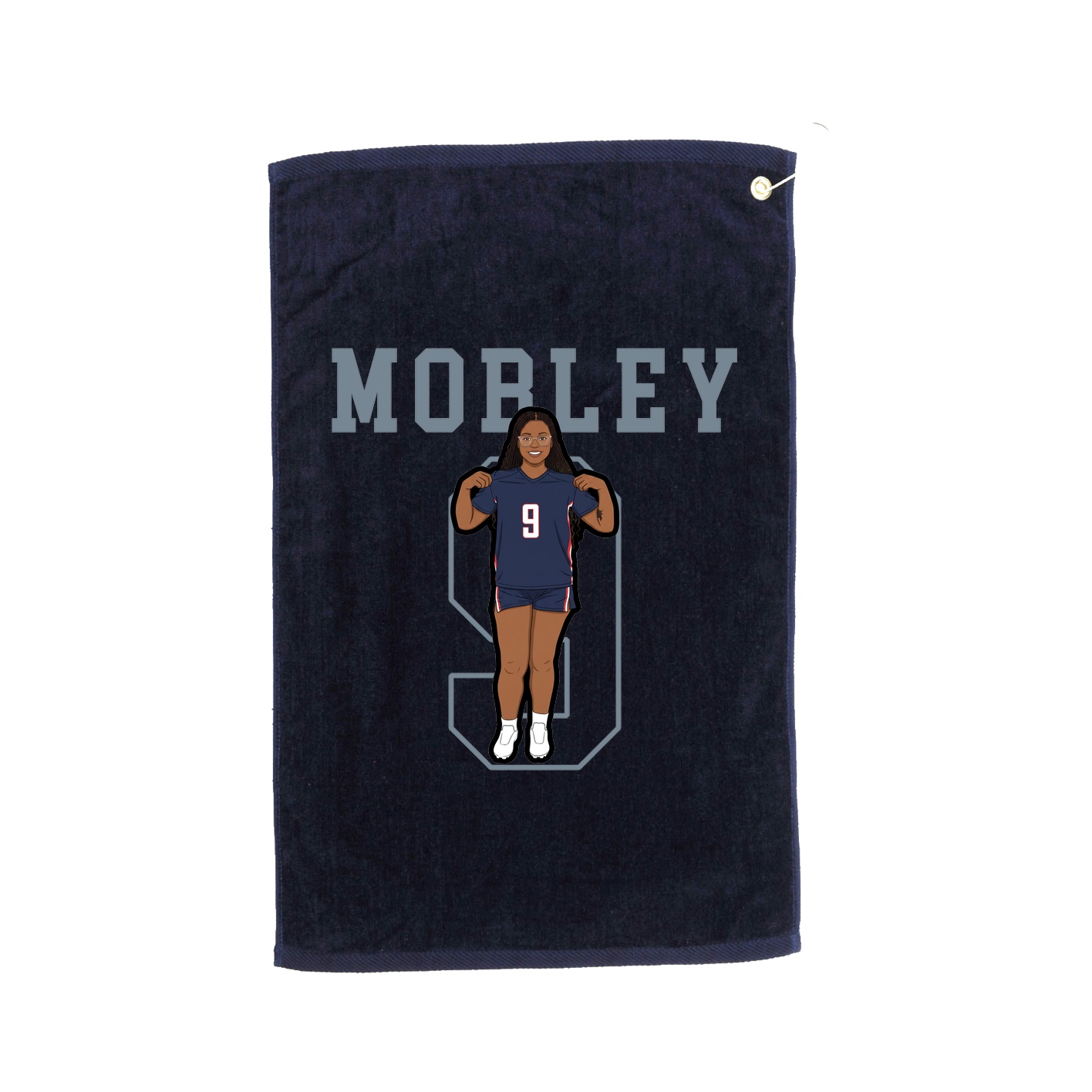 Golf Towel — Shirsey in Navy
