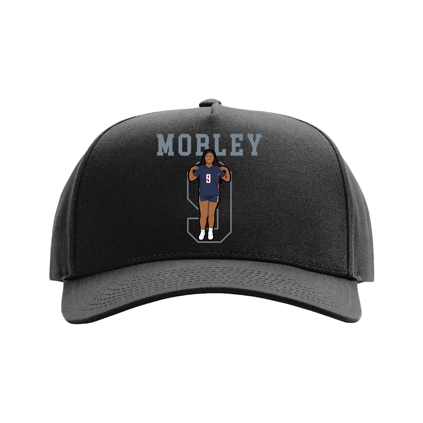 Full Fabric Five-Panel Champ Cap