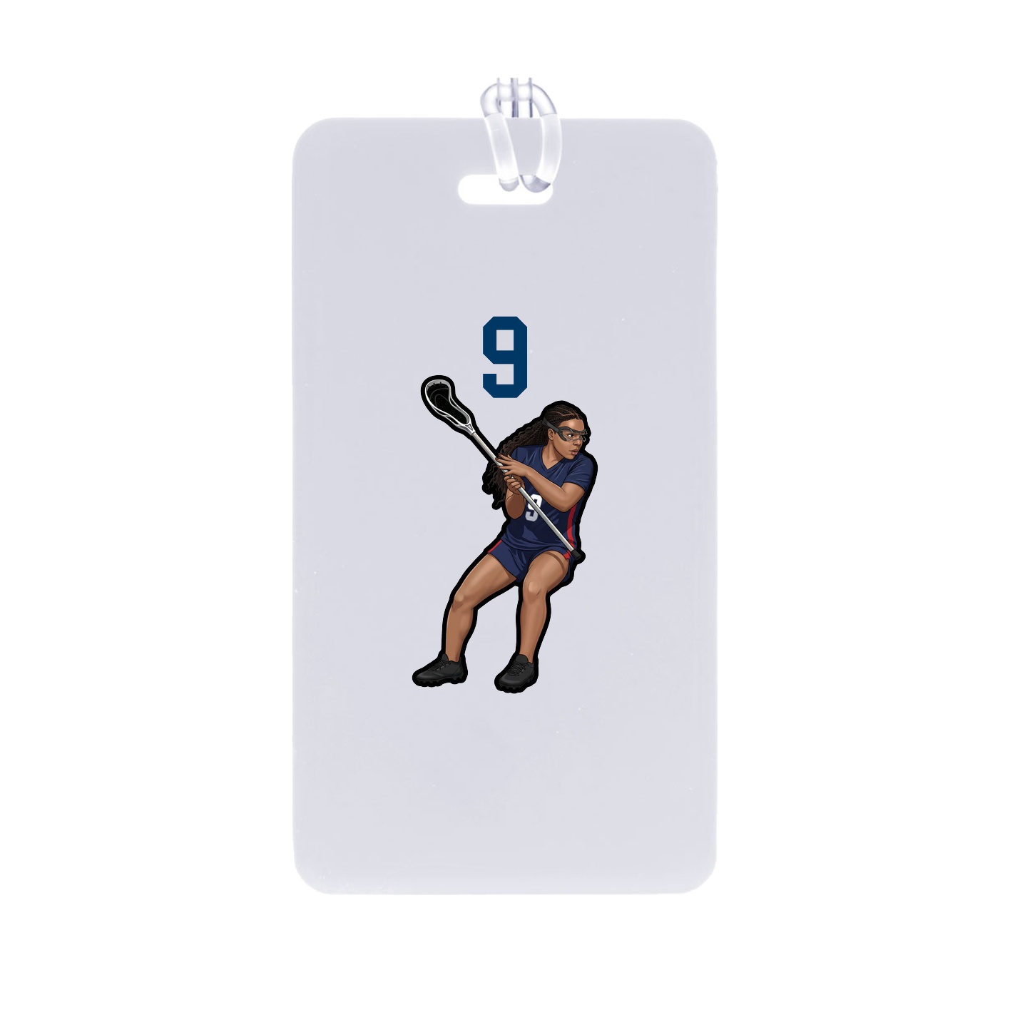 Bag Tag — Number Top in Classic