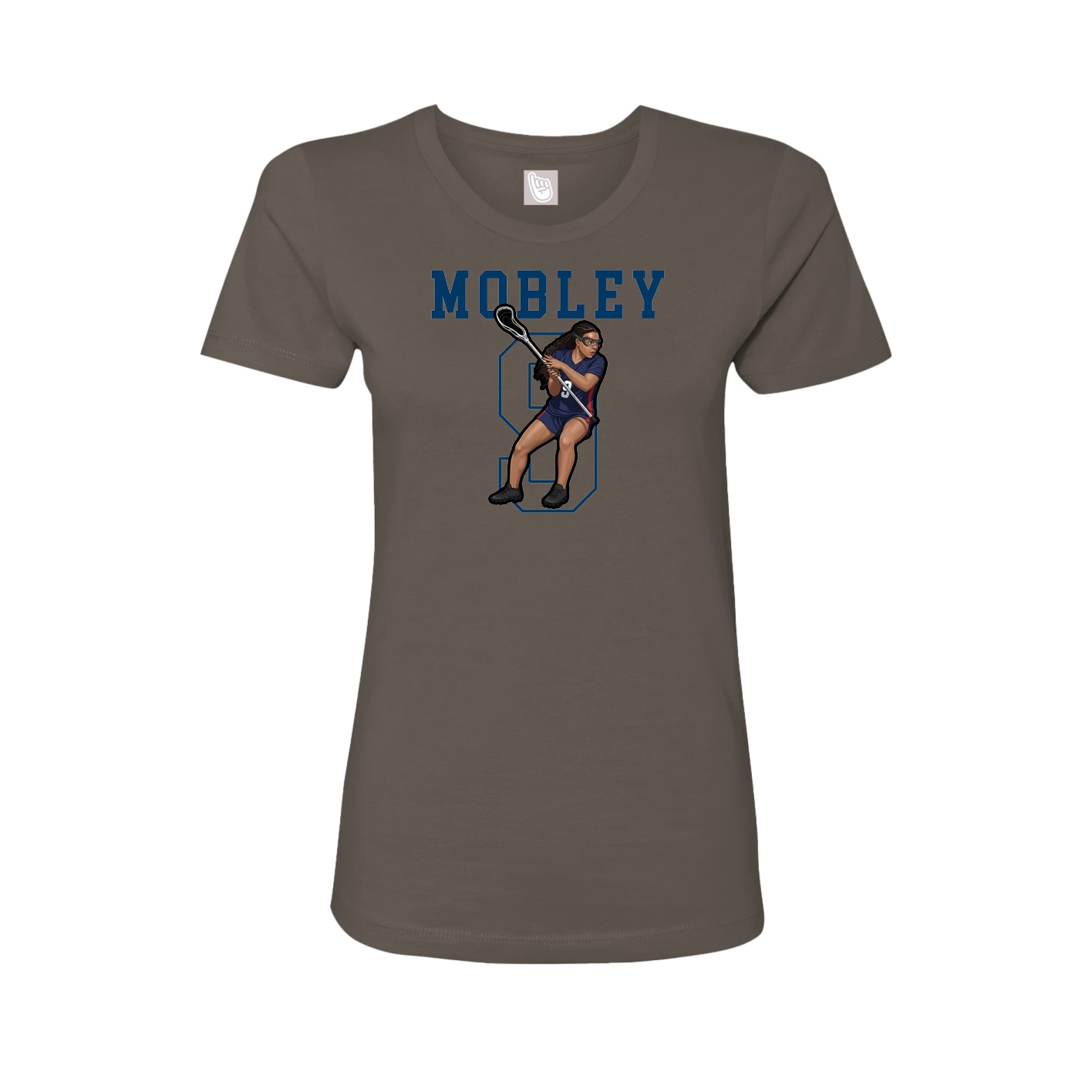 Fitted Women's Tee — Shirsey in Grey