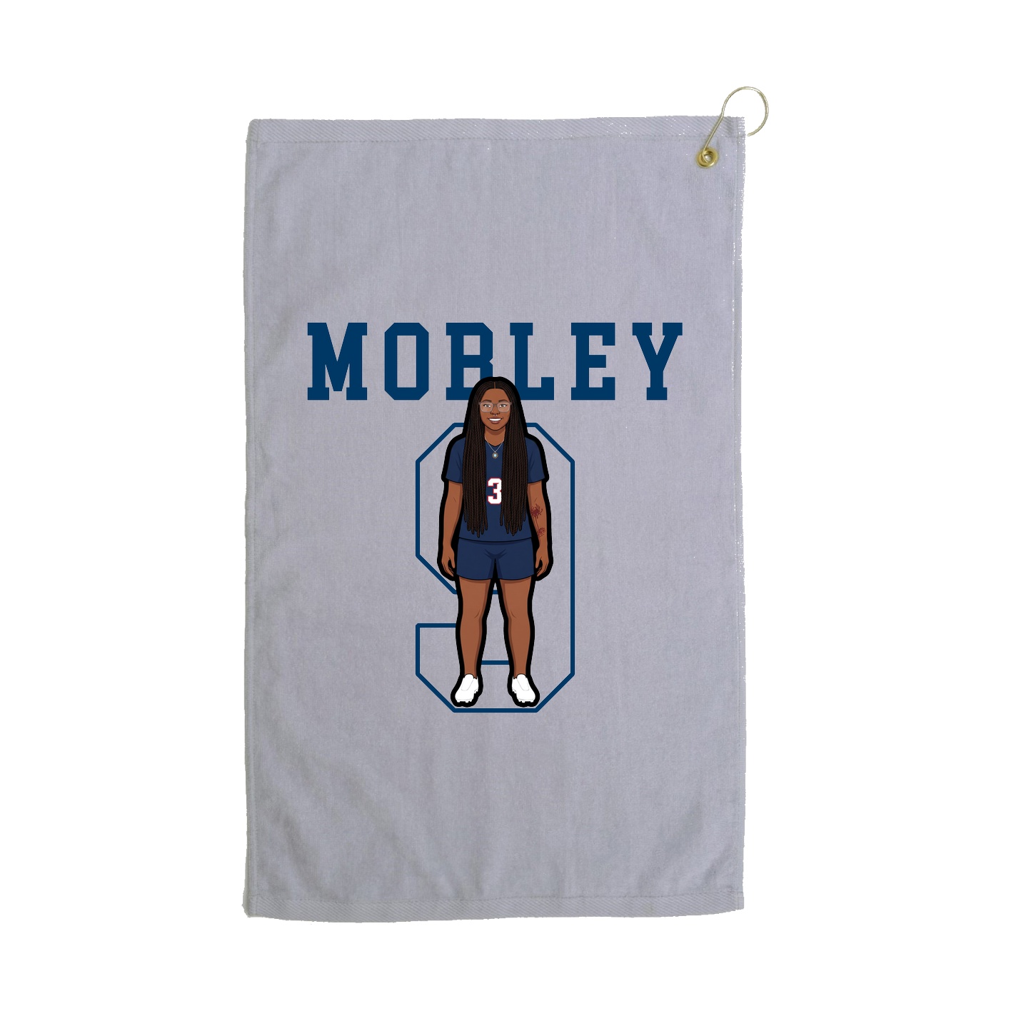 Golf Towel — Shirsey in Grey