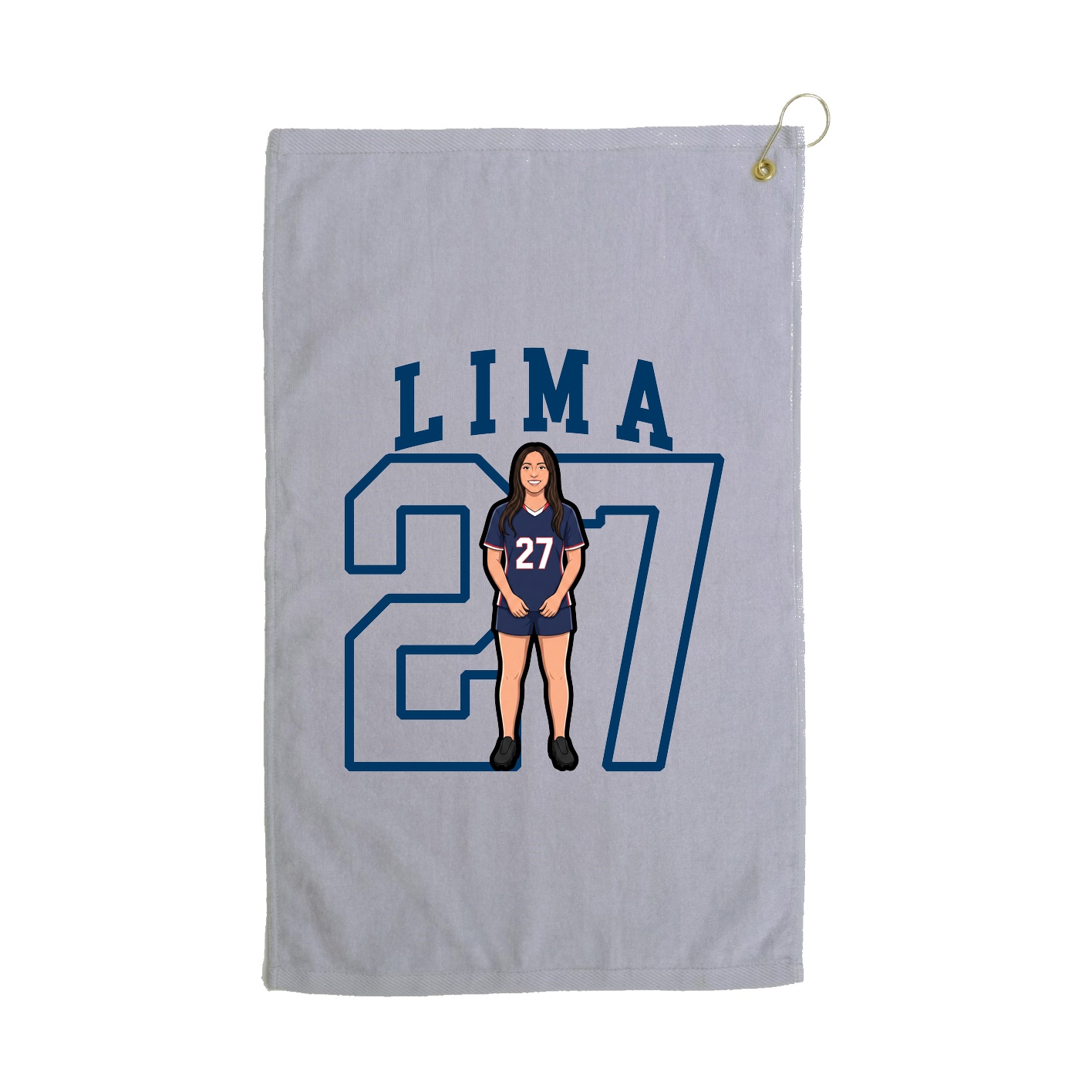 Golf Towel — Shirsey in Grey