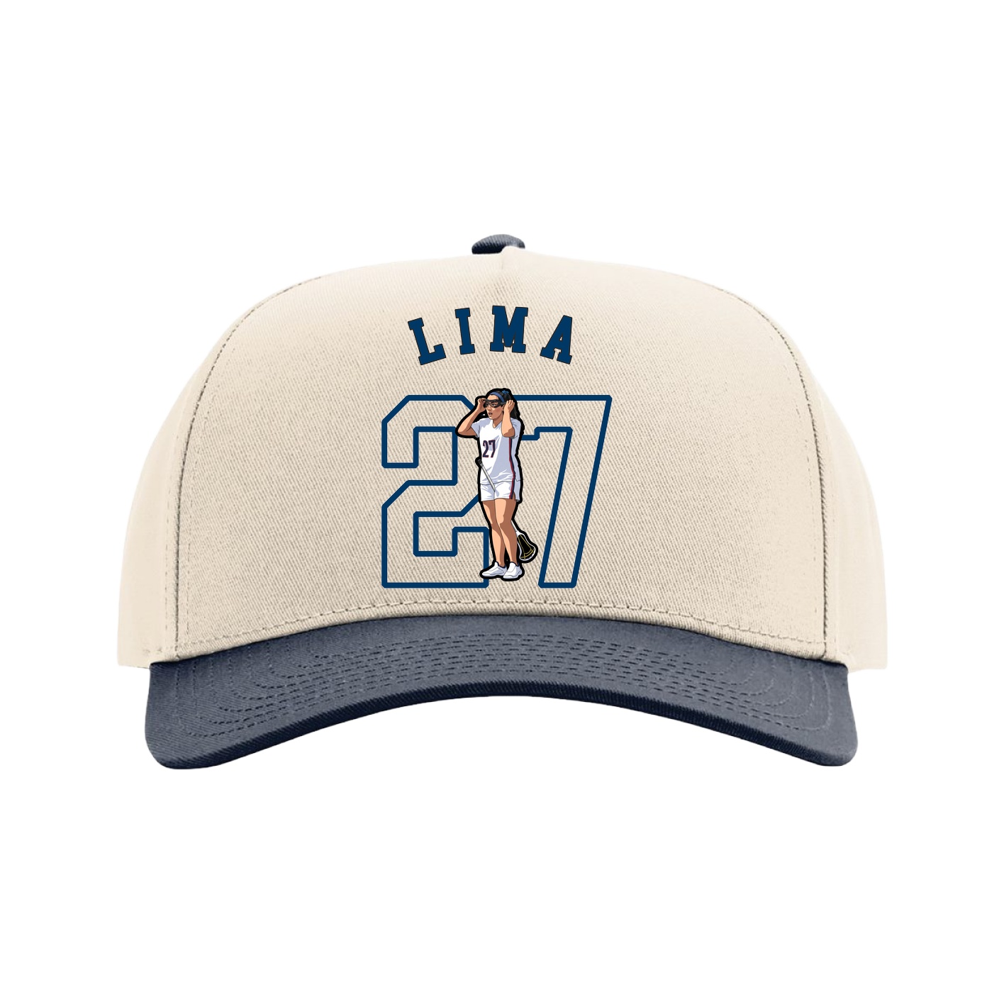 Full Fabric Five-Panel Champ Cap