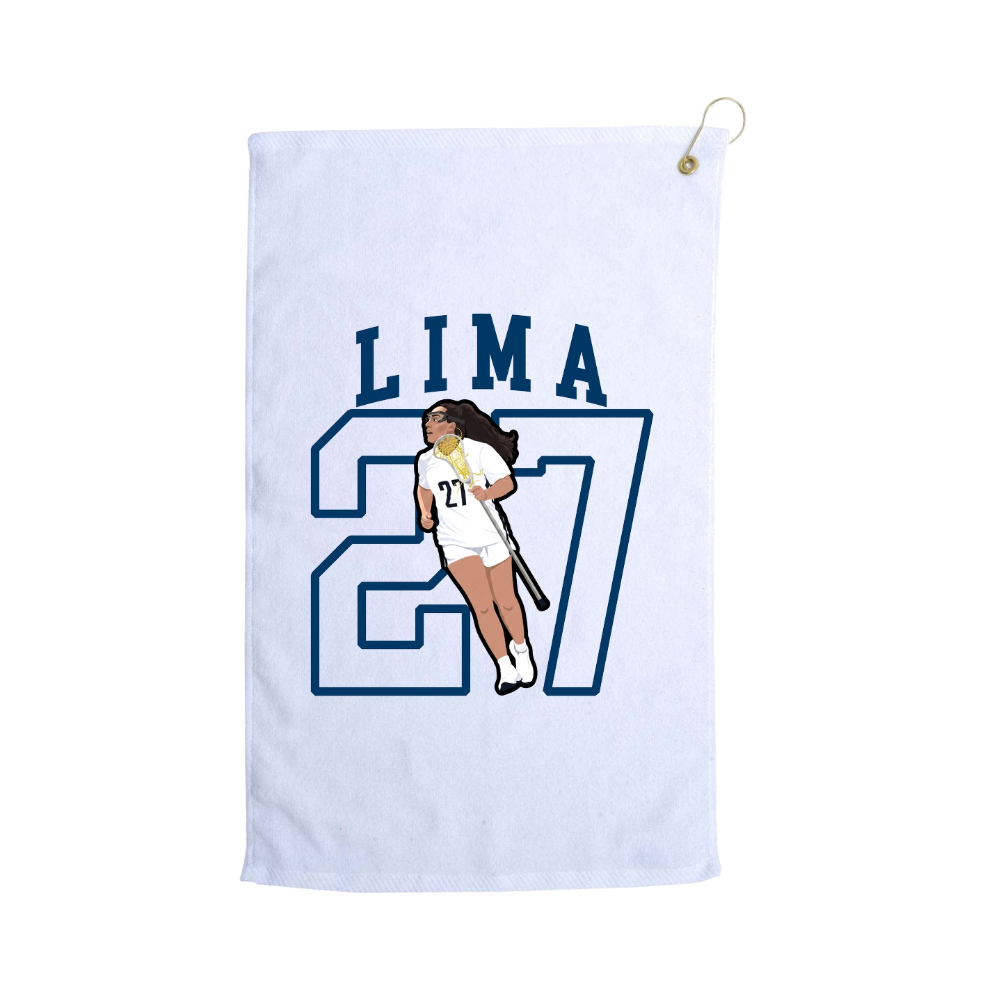 Golf Towel — Shirsey in White