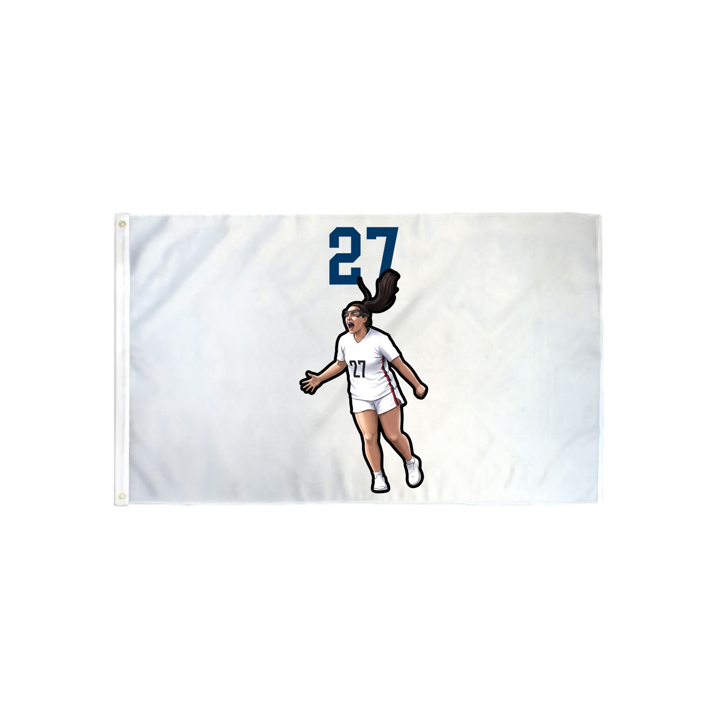 3x5 Flag — Number Top in Classic