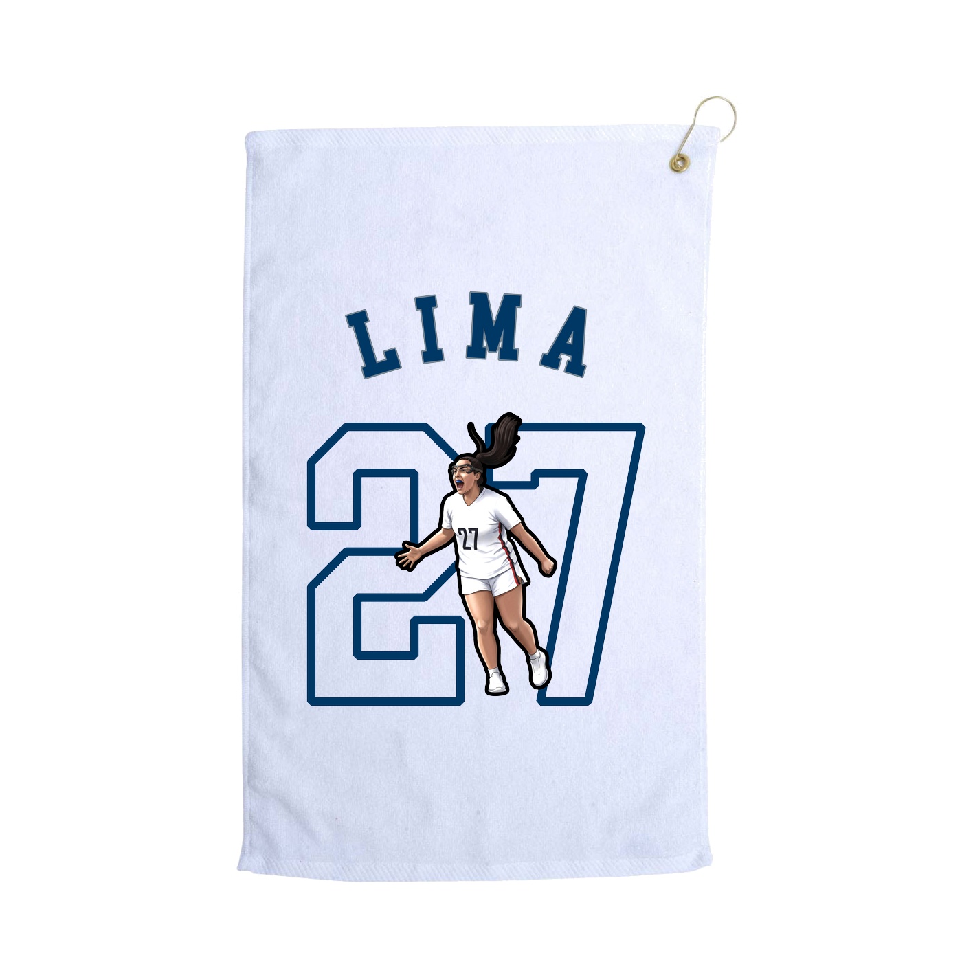 Terry Velour Golf Towel
