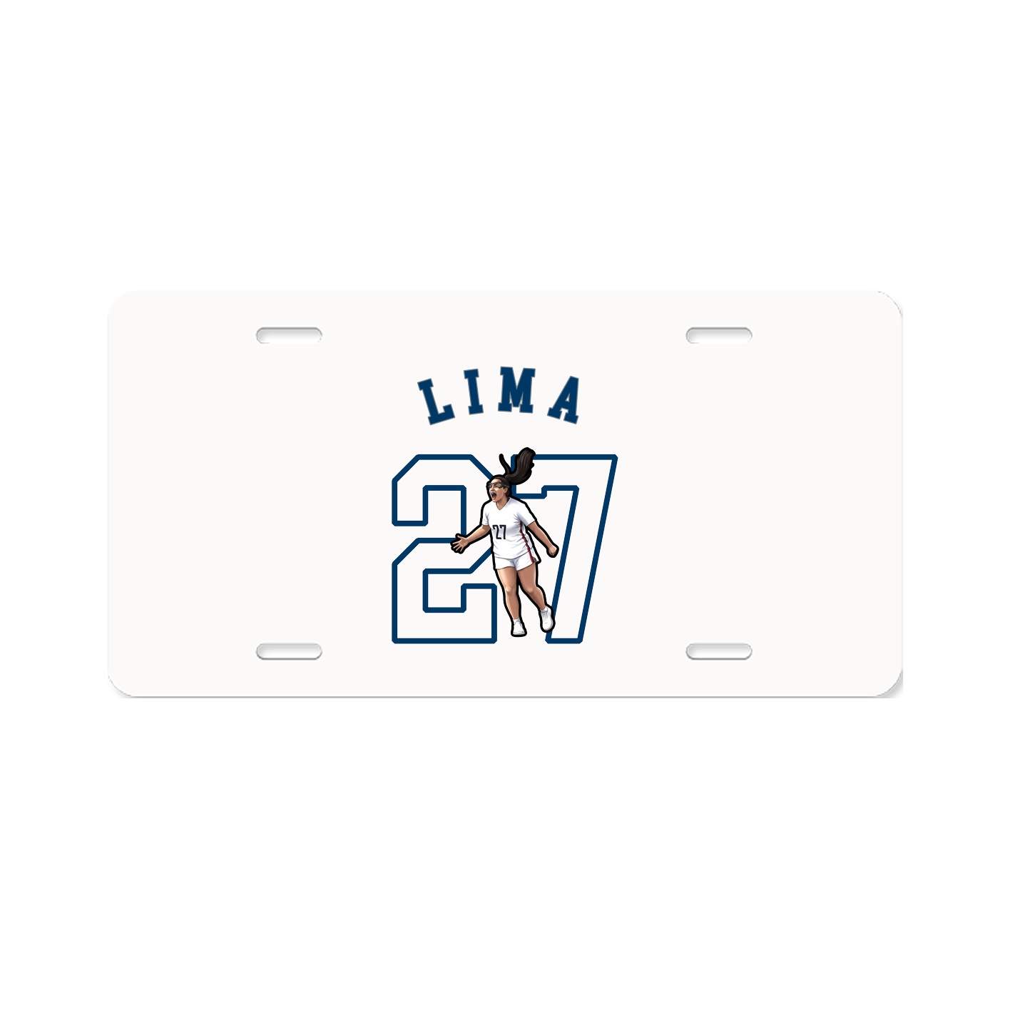 License Plate — Shirsey Arch in Classic