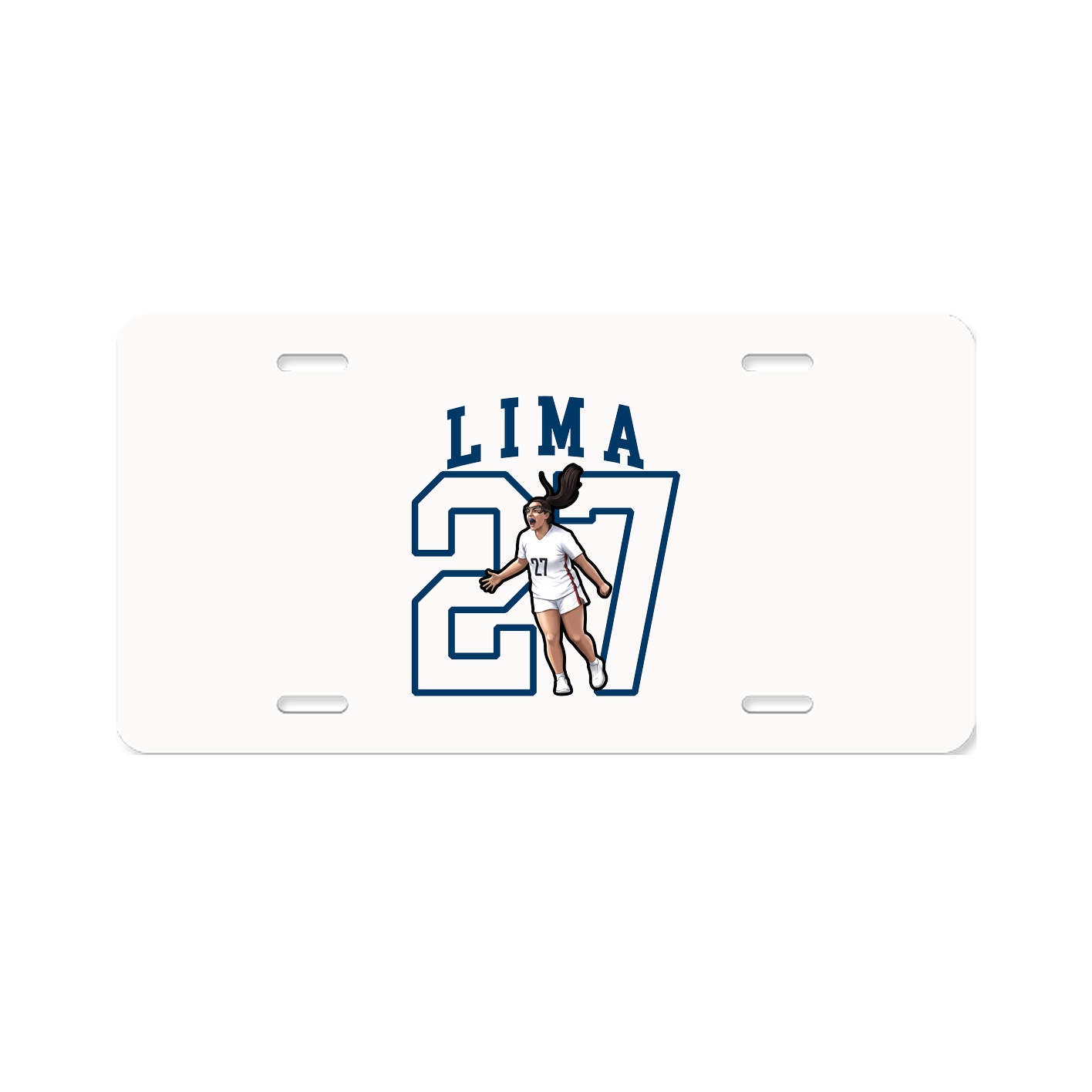 License Plate — Shirsey in Classic