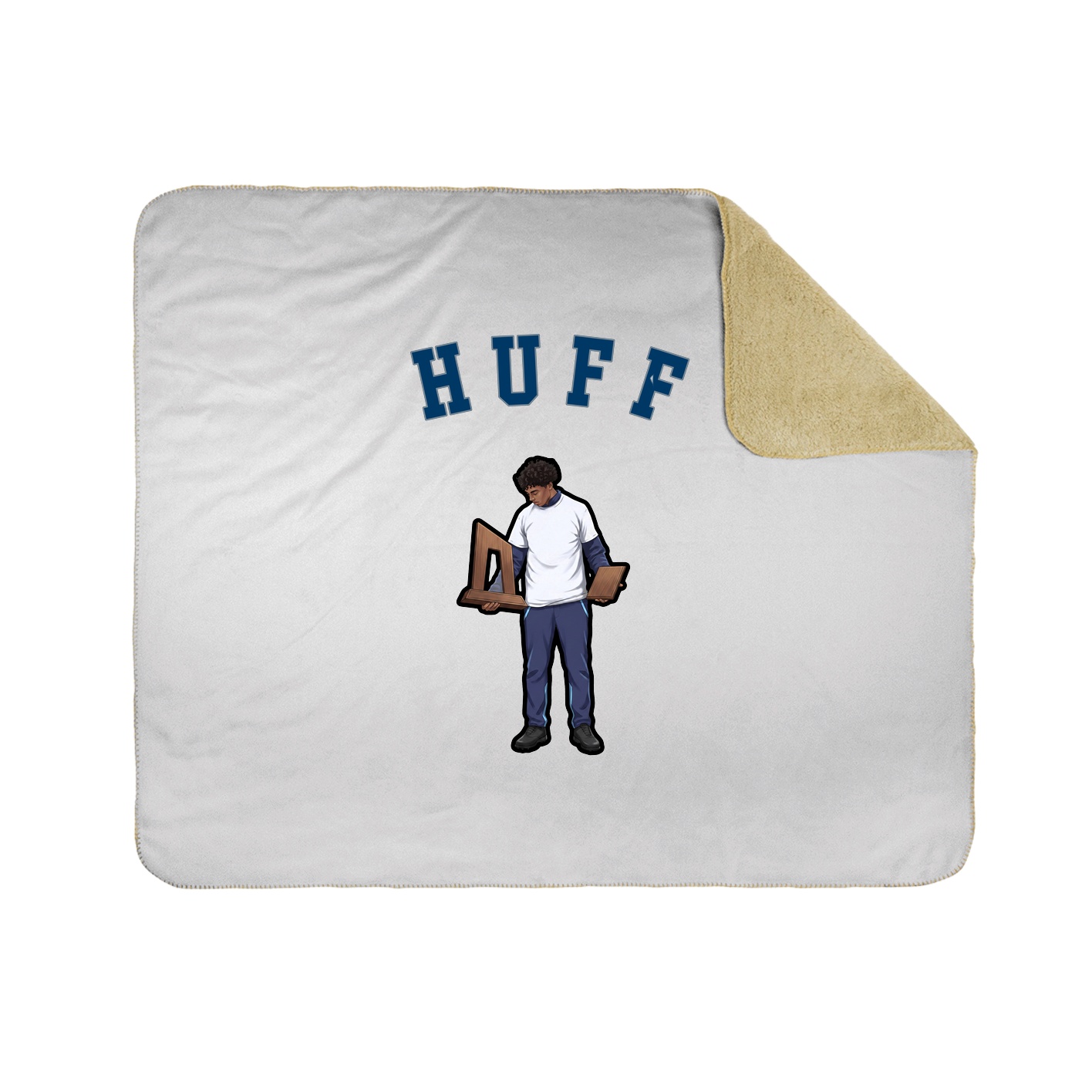 Throw Blanket — Shirsey Arch in White