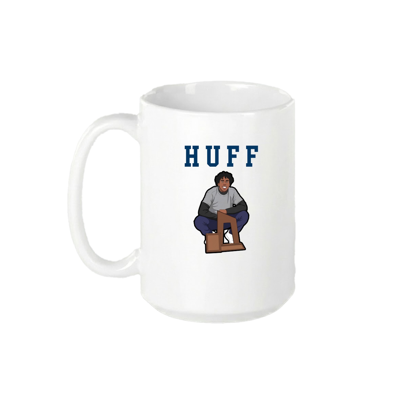 15oz Coffee Mug — Shirsey in White