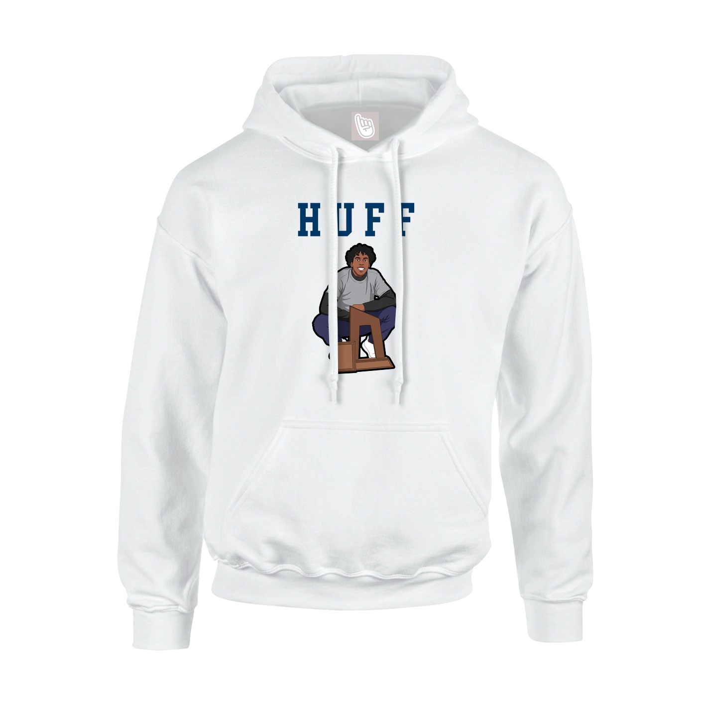 Youth Hoodie — Shirsey in White