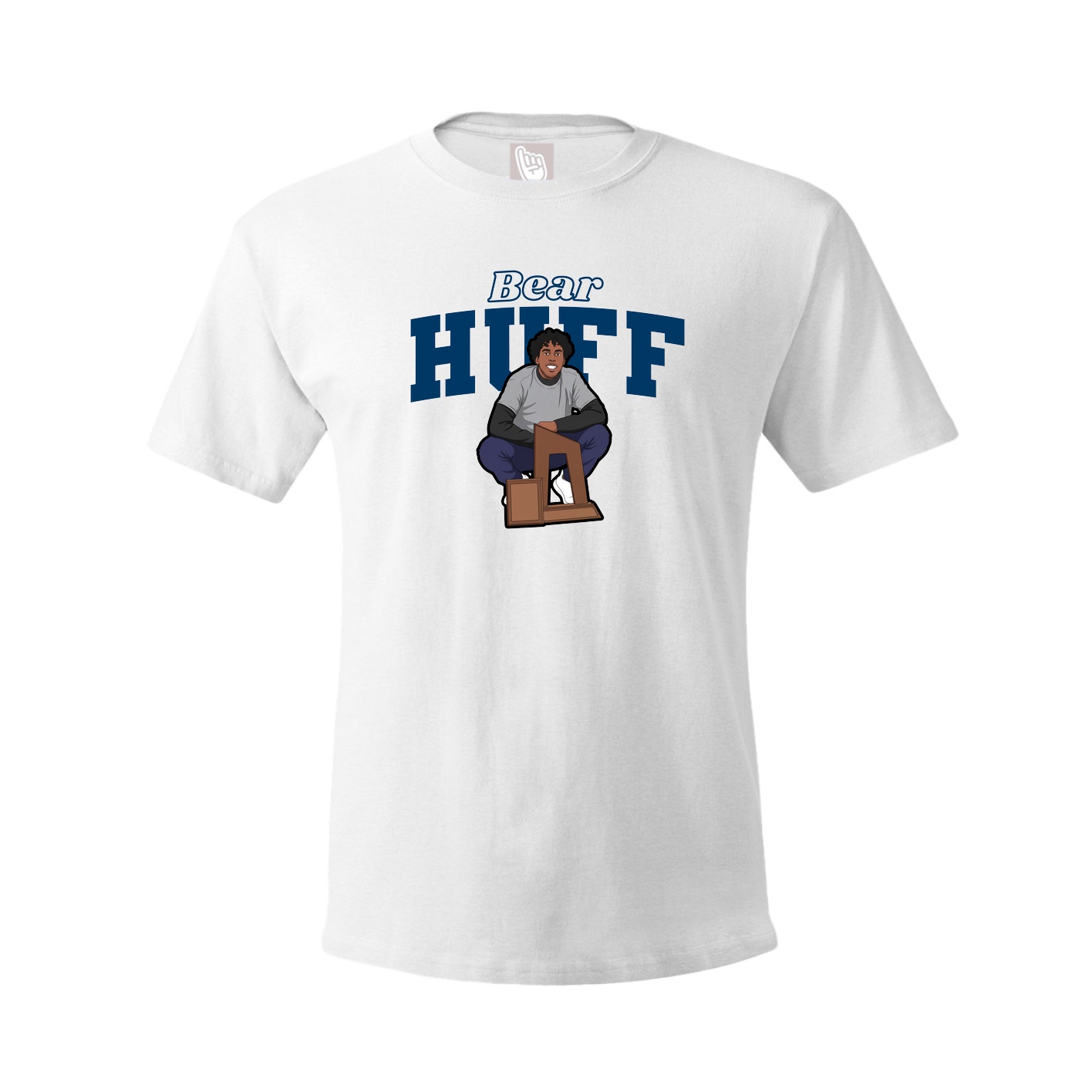 Tee — Name Arch in White