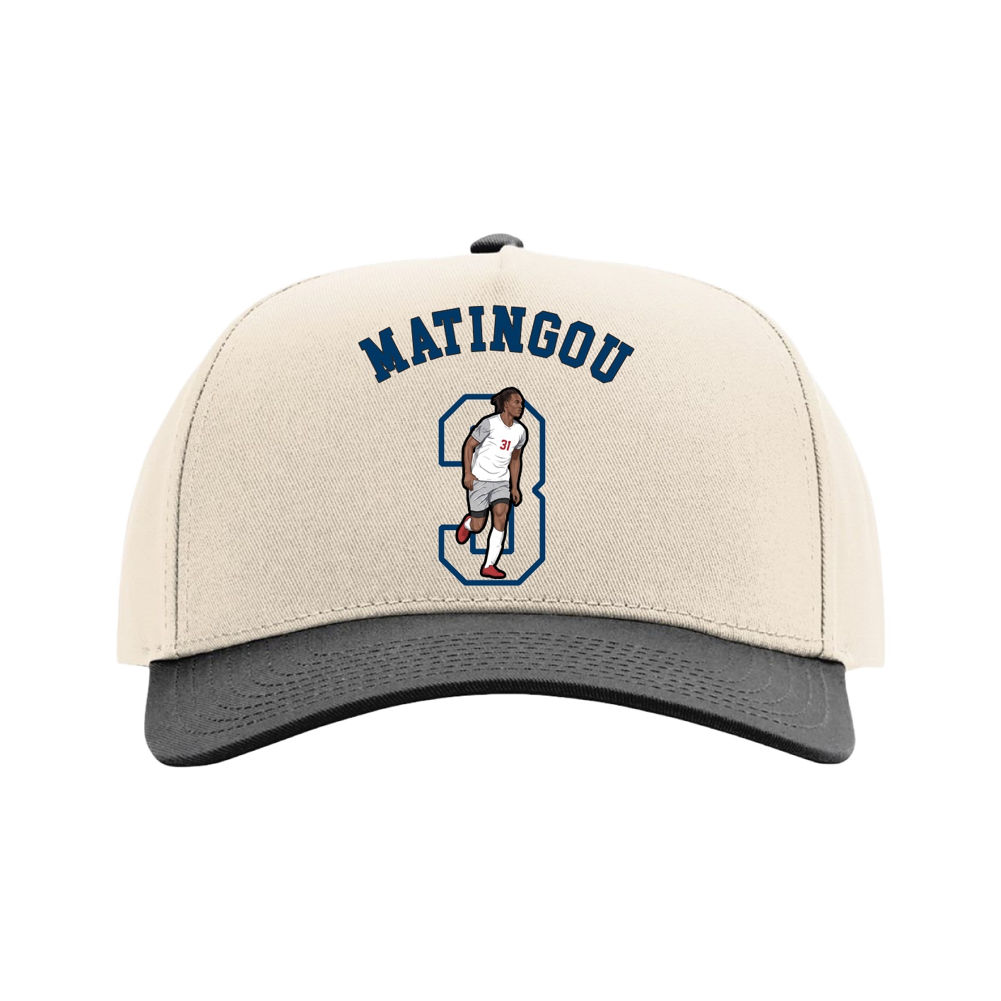 Full Fabric Five-Panel Champ Cap