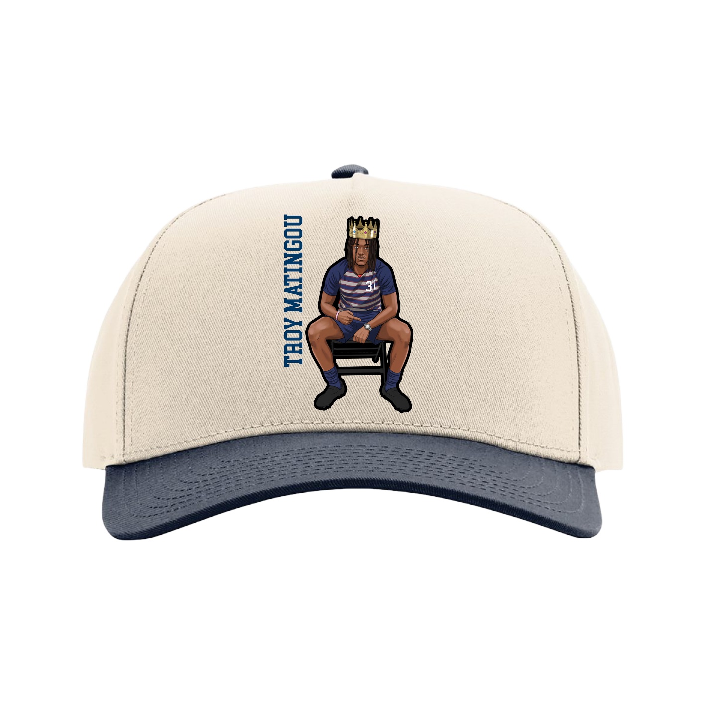 Full Fabric Five-Panel Champ Cap