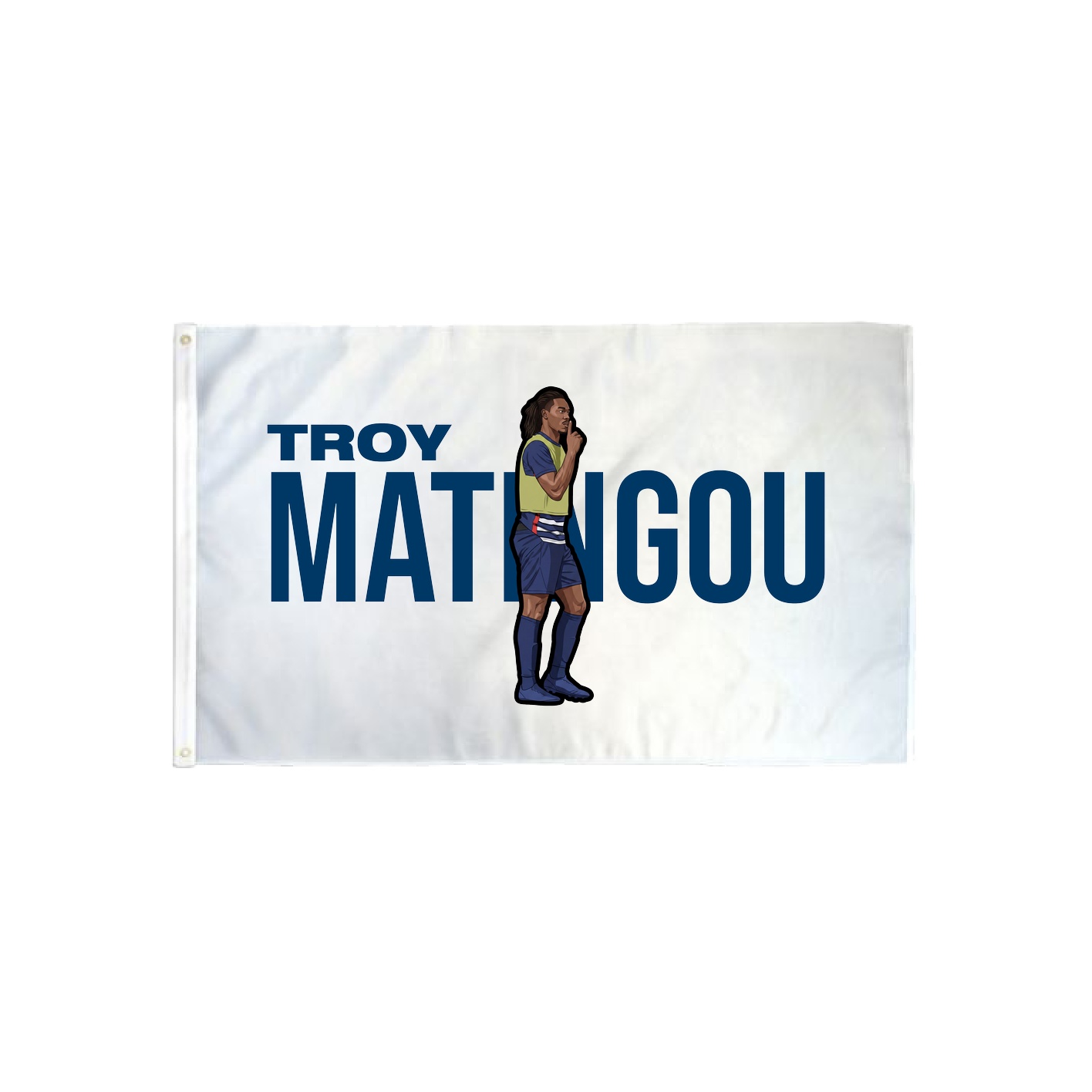 3x5 Flag — Player Name in Classic