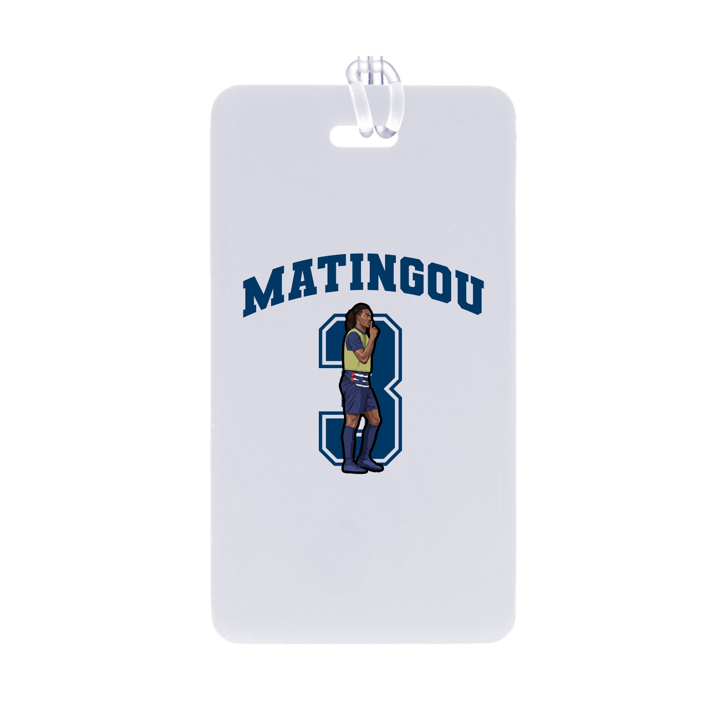 Bag Tag — Number in Classic