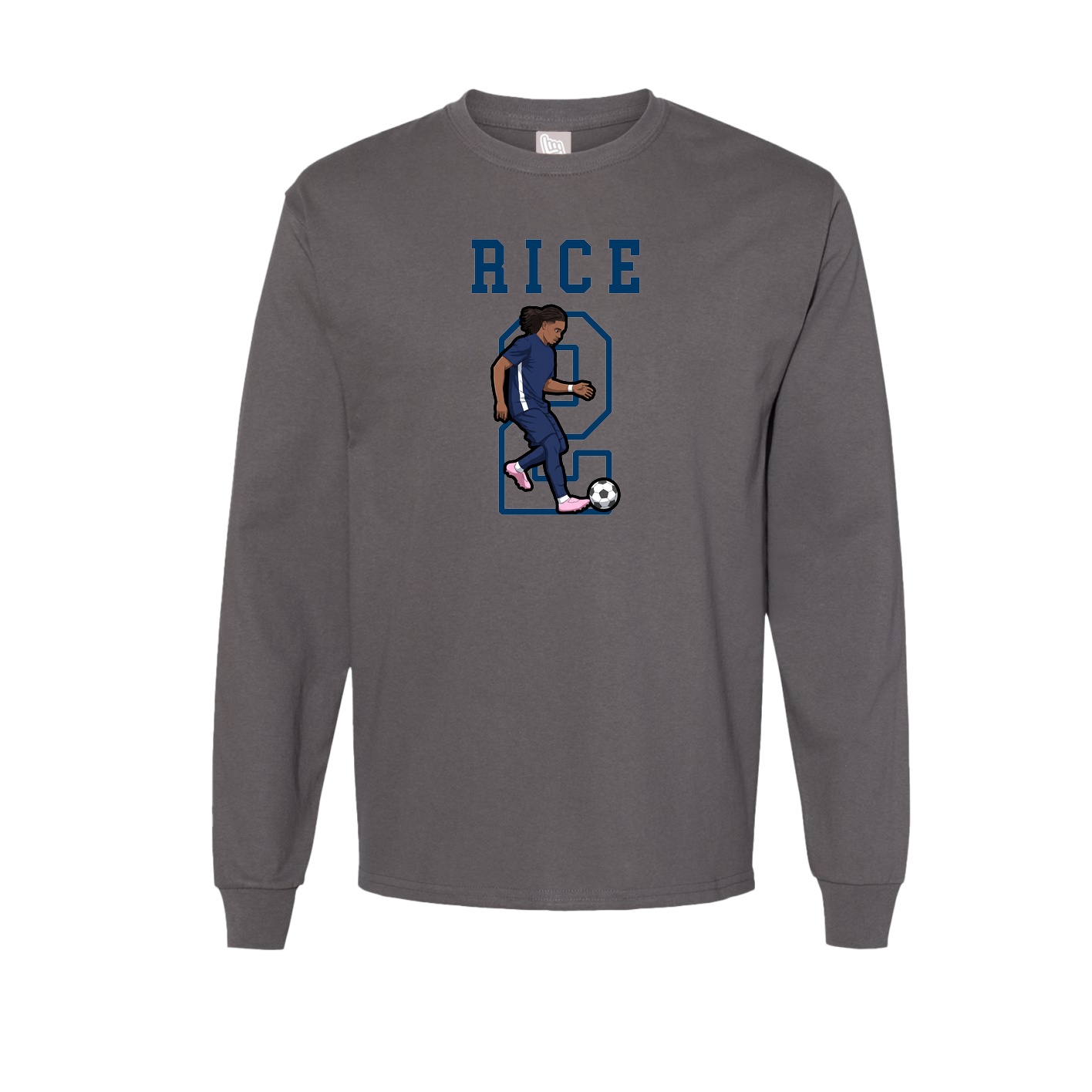 Long Sleeve Tee — Shirsey in Grey