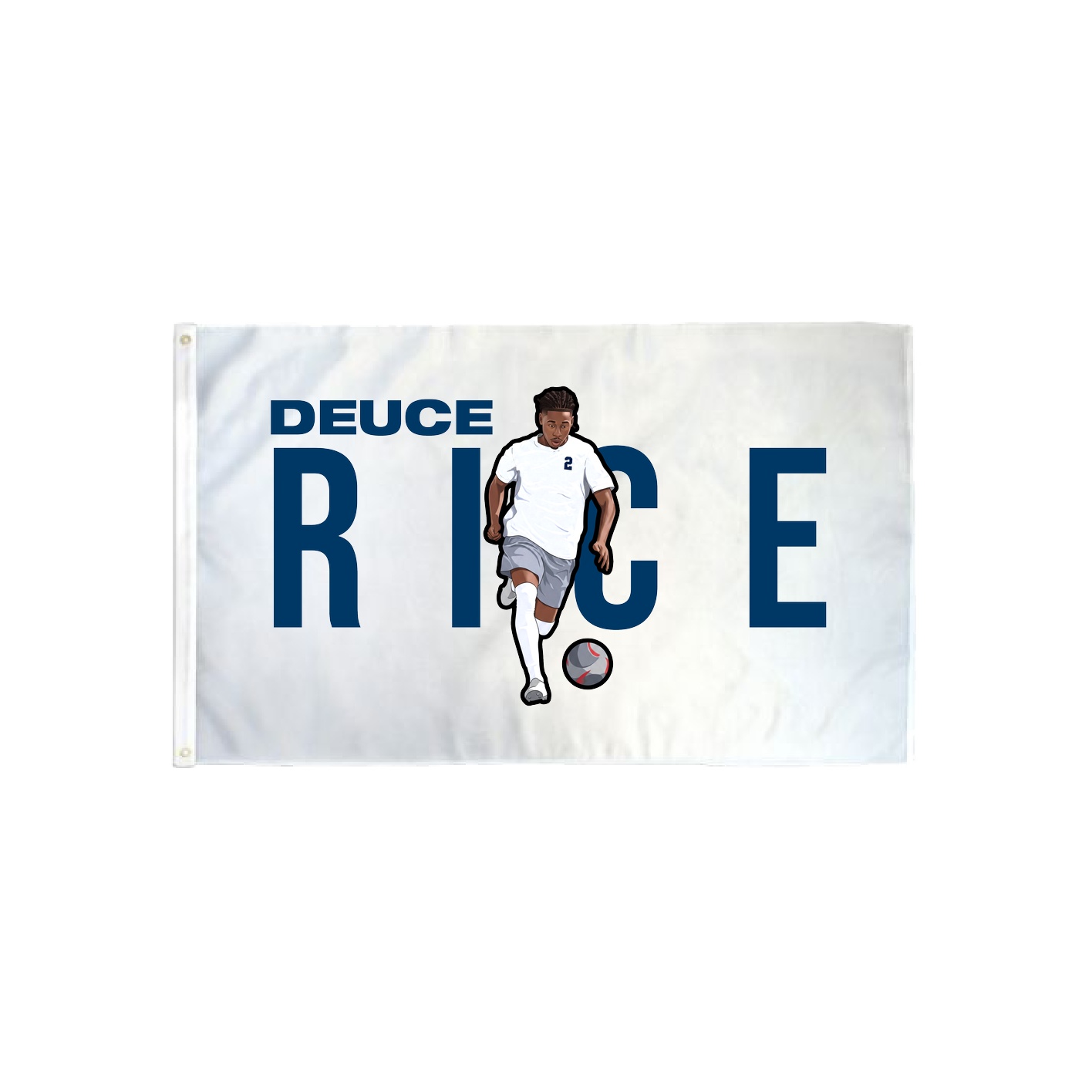 3x5 Flag — Player Name in Classic