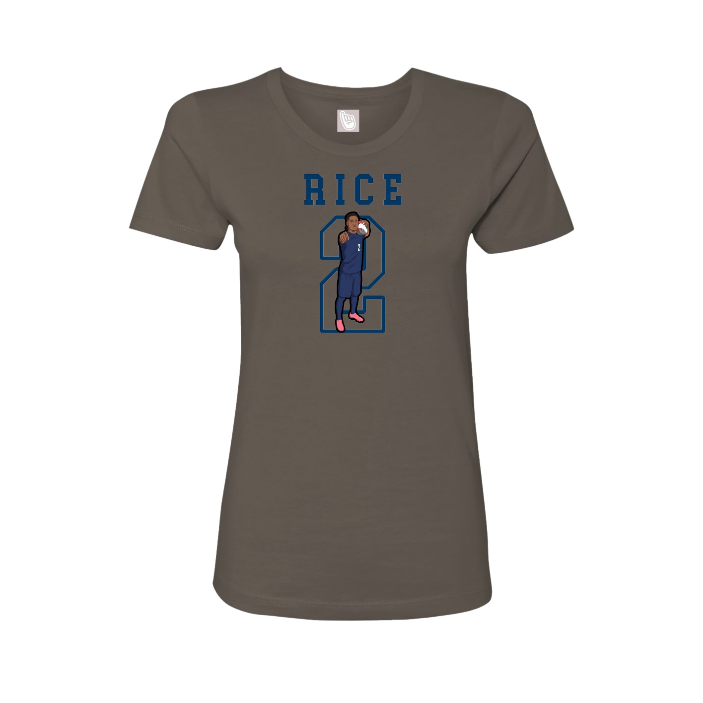 Fitted Women's Tee — Shirsey in Grey